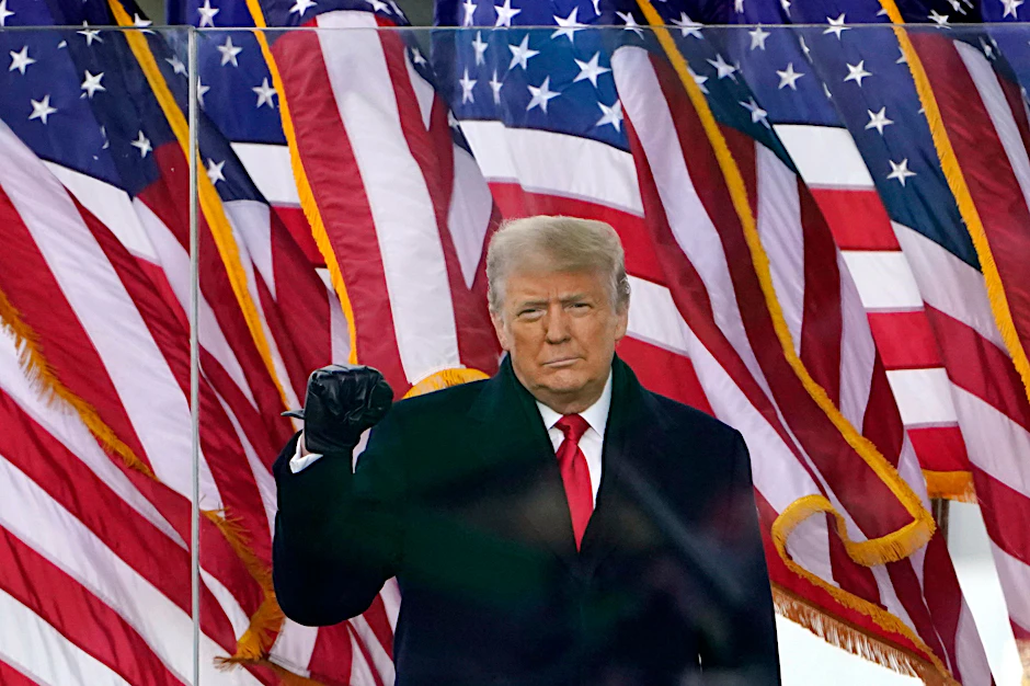 Donald Trump am 6. Januar 2021 in Washington.&nbsp;