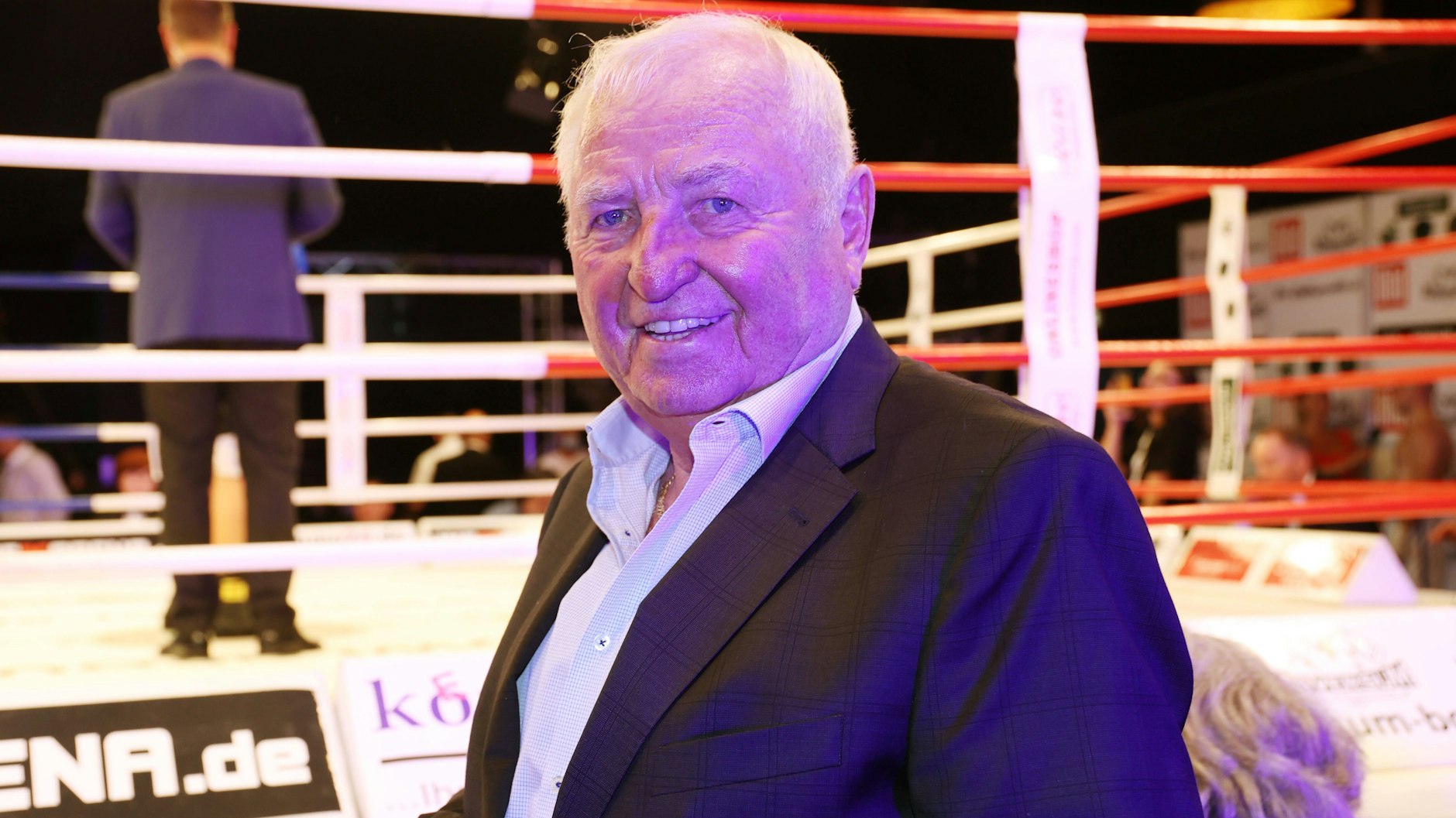 Ulli Wegner bei einer Boxveranstaltung im August 2021 in Hamburg.