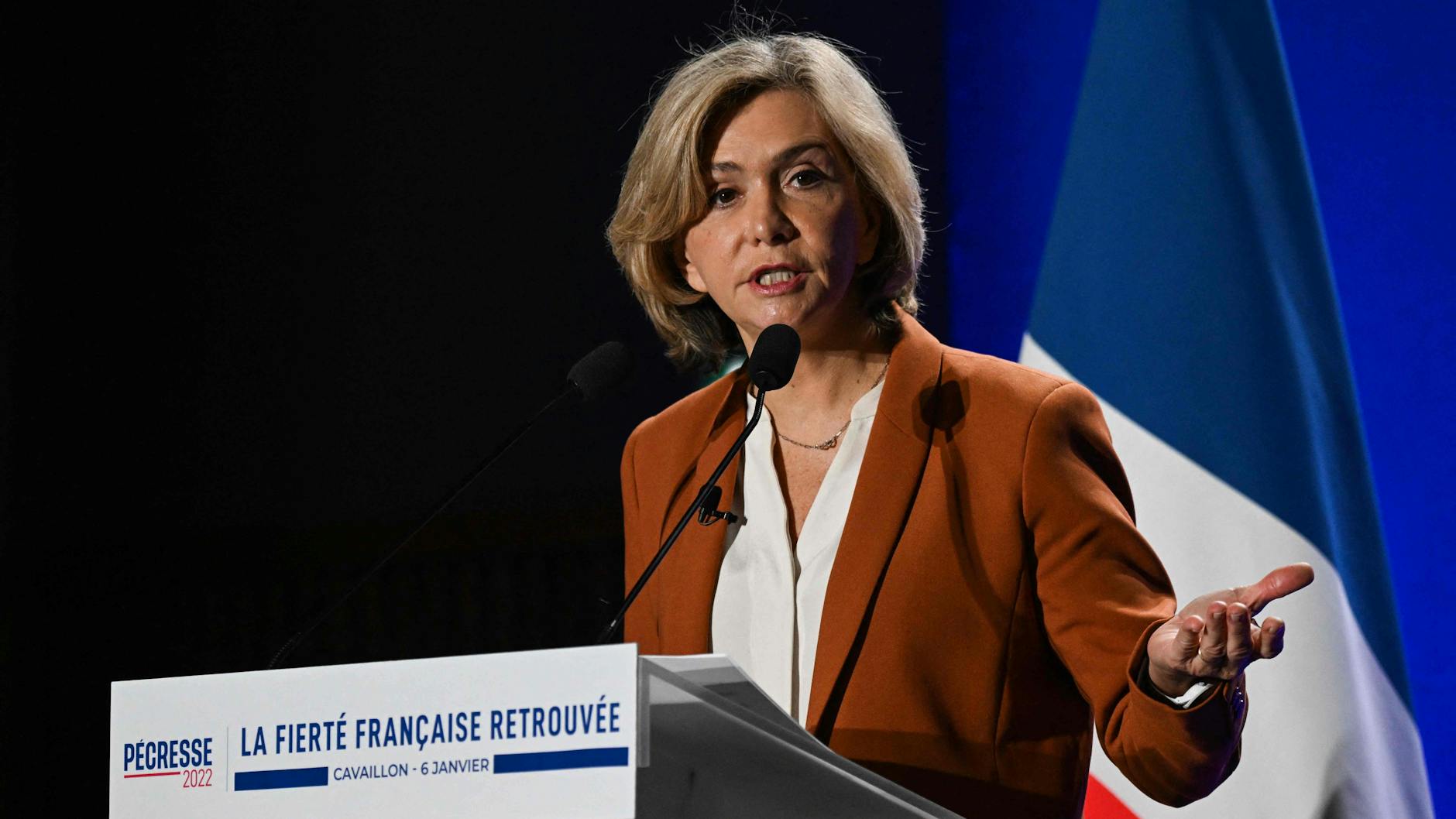 Valérie Pécresse möchte französische Präsidentin werden. 