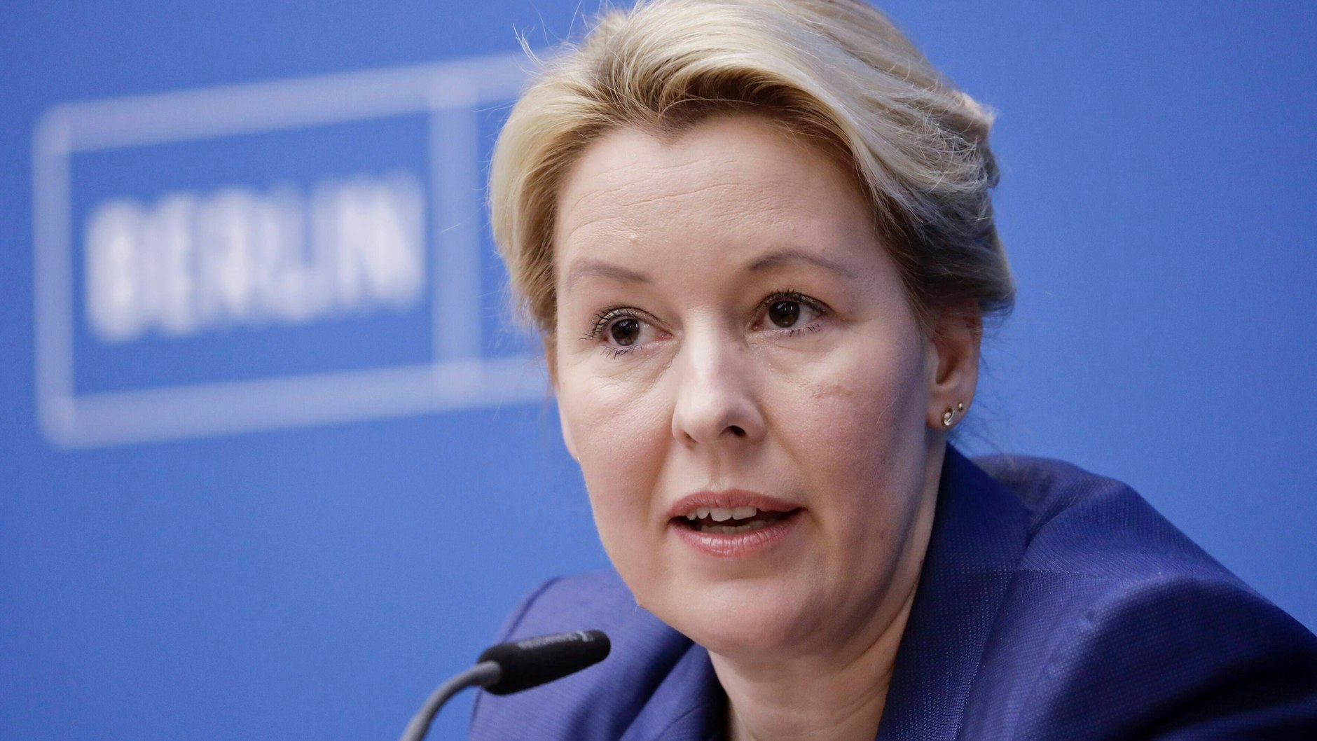 Franziska Giffey, Berlins Regierende Bürgermeisterin, ist am Freitag bei den Bund-Länder-Beratungen mit dabei.