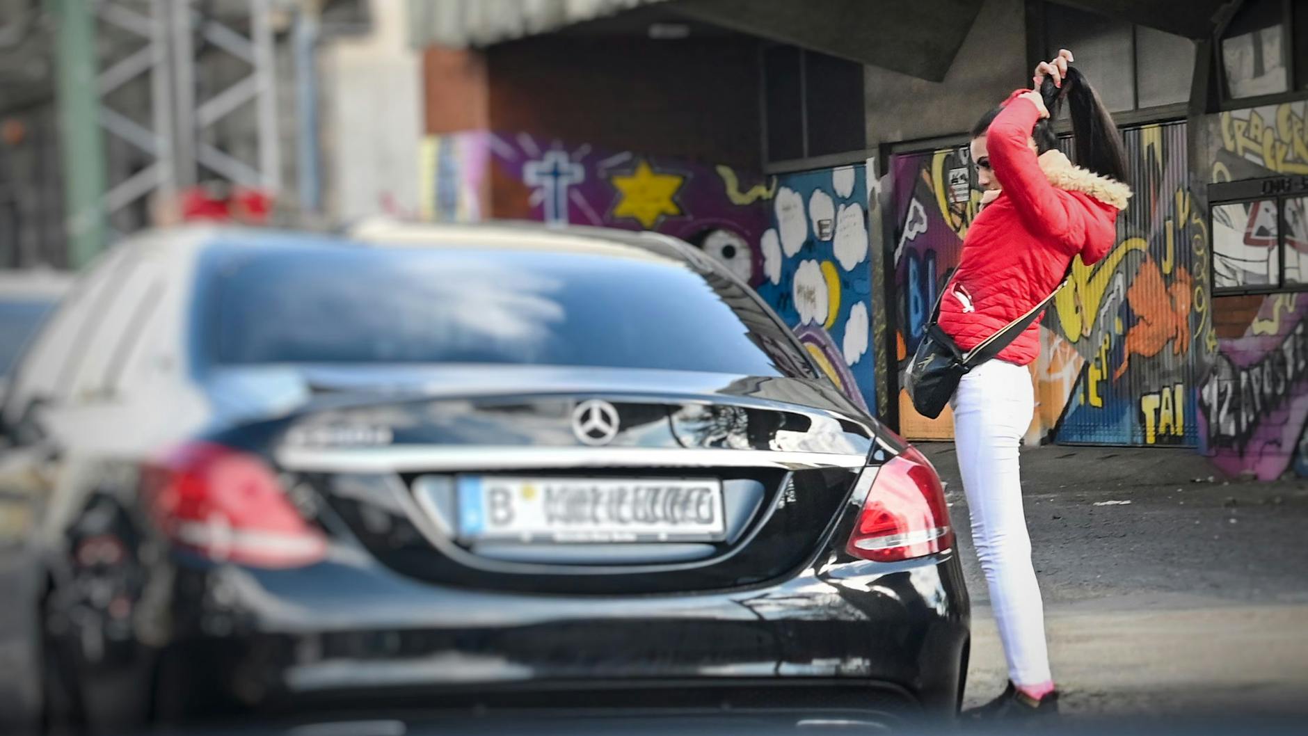 Prostituierte in der Kurfürstenstraße in Berlin (Archivbild). 