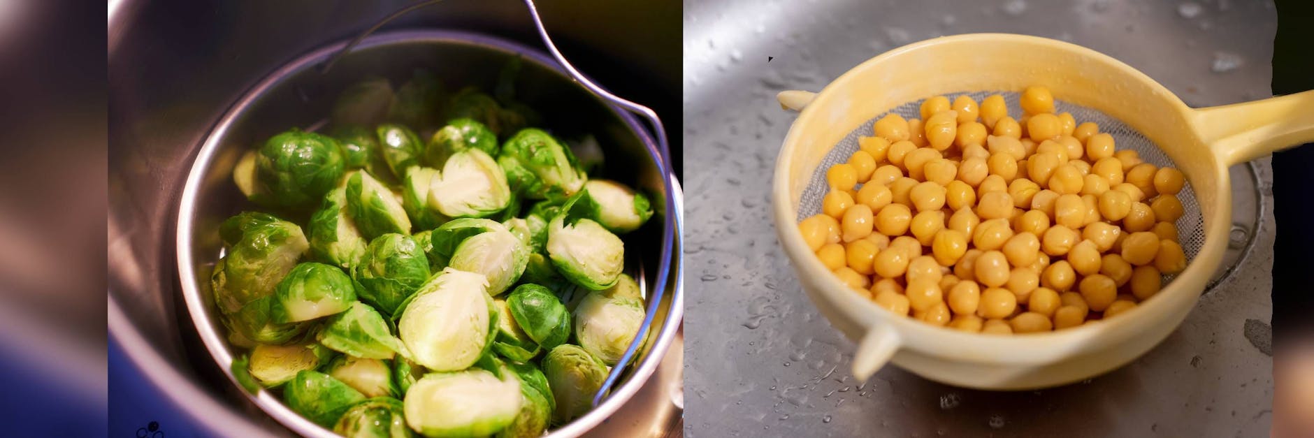 Aus Rosenkohl und Kichererbsen lässt sich ein leckeres Curry zaubern.