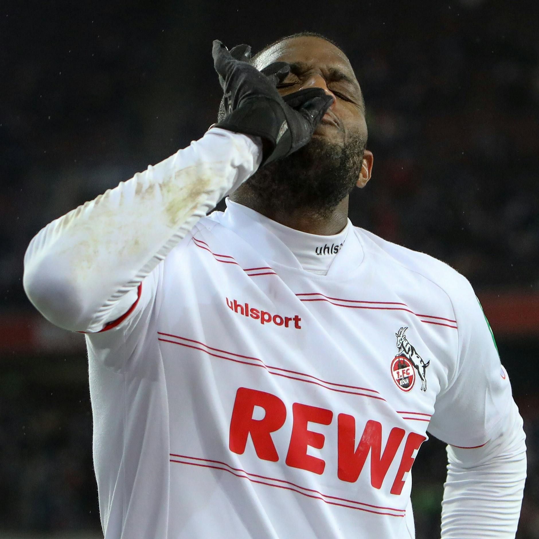 Anthony Modeste jubelte schon oft. Elfmal traf der Franzose in der Hinrunde für Köln.