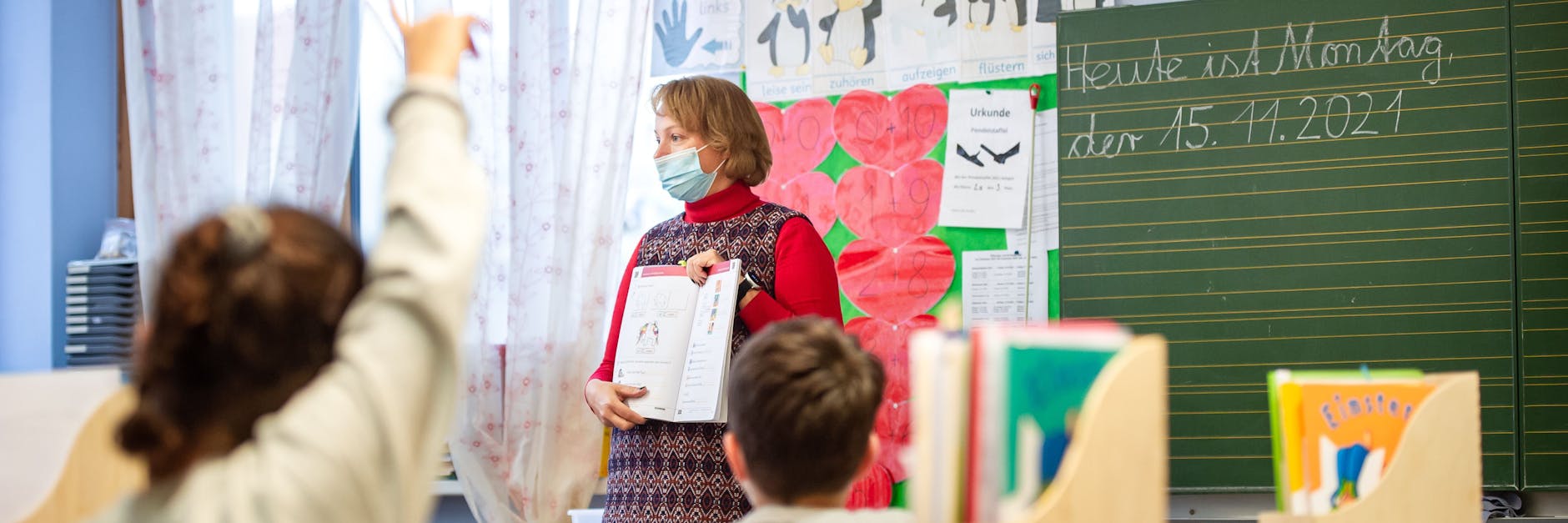 Grundschule in der Köllnischen Heide – in der Klasse 2c. Wer zu Hause deutsch spricht, ist erstmal nicht ausschlaggebend. Wichtiger werden weitere soziale Faktoren. 