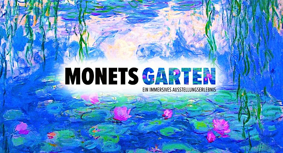 Die leuchtenden Farben des&nbsp;Impressionismus in der wunderbaren immersiven Ausstellung „Monets Garten“!