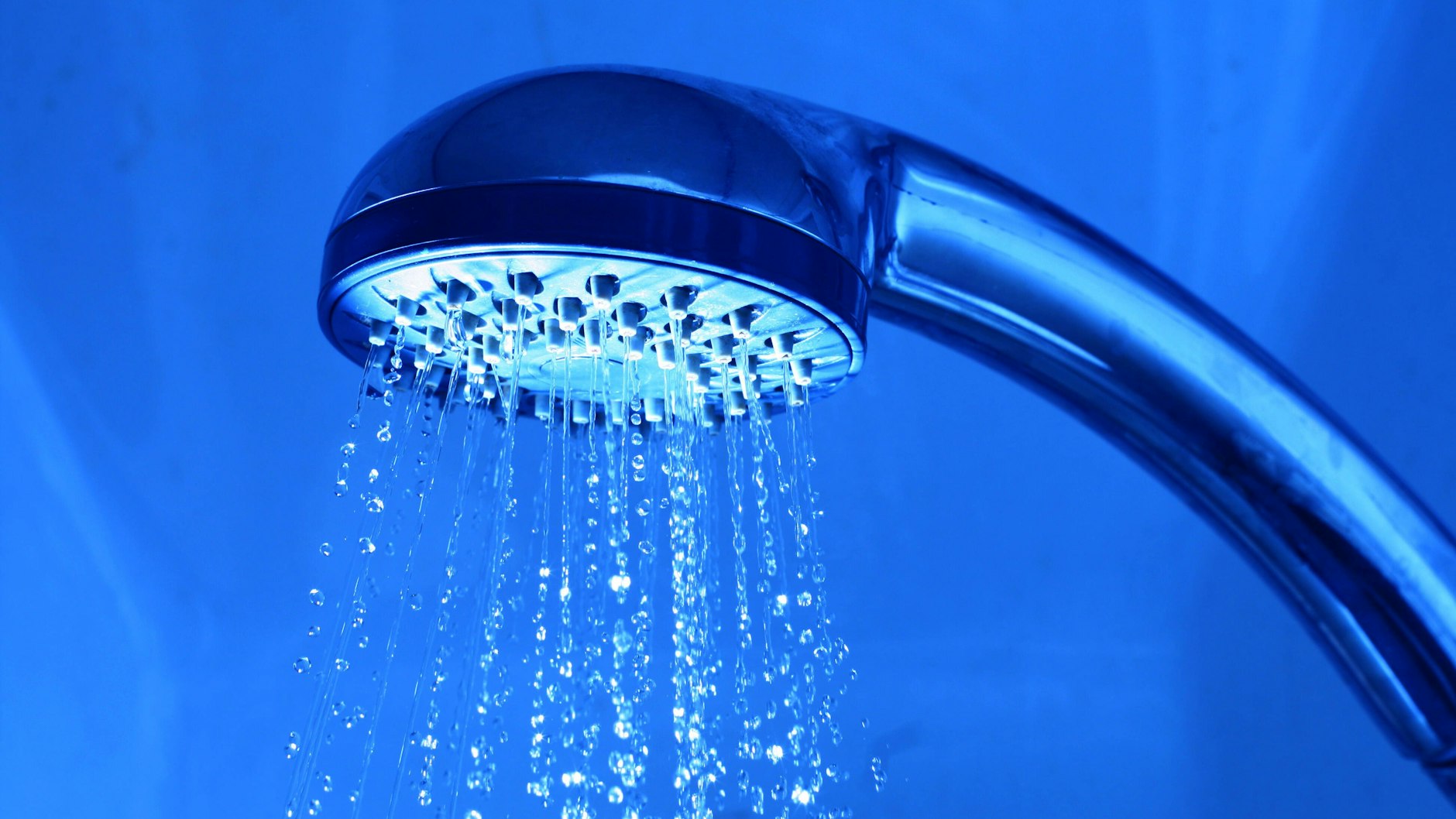 Der Duschkopf lässt sich ganz einfach entkalken. 