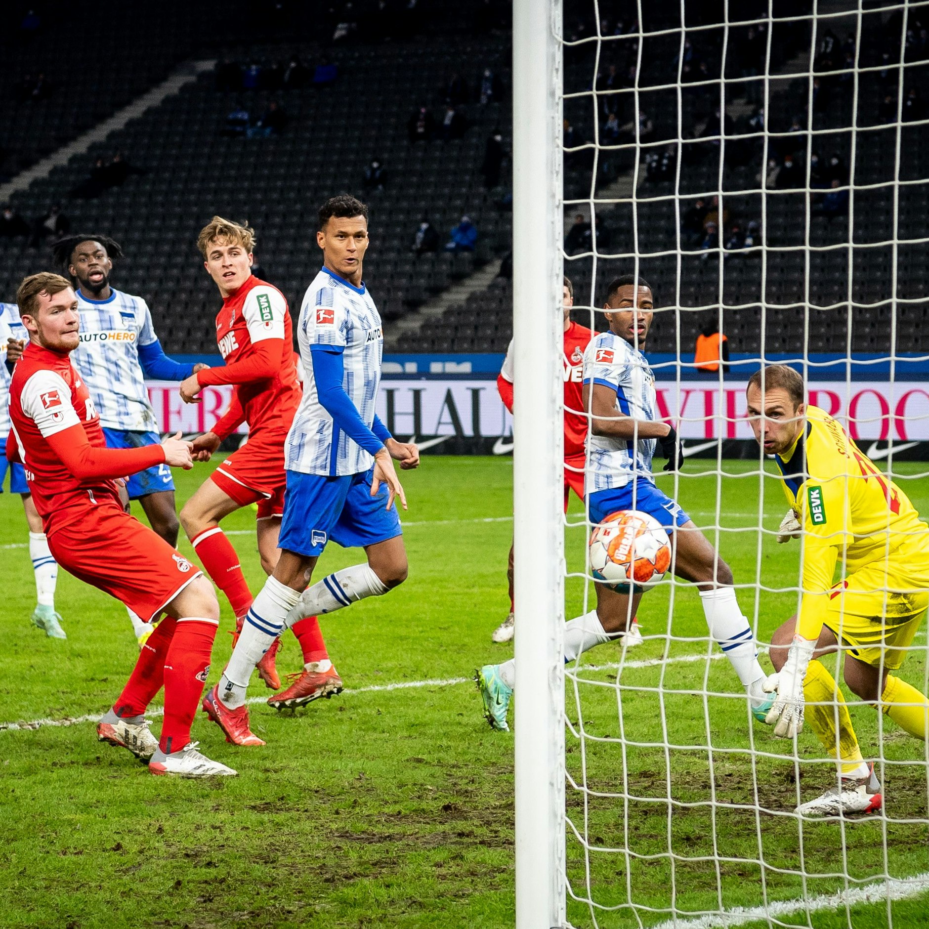 Der Anschlusstreffer zum 1:2 durch Vladimir Darida nach 35-Meter-Freistoß.
