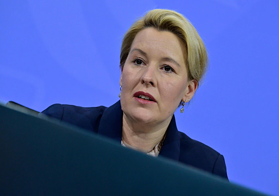 Franziska Giffey (SPD) ist Chefin der rot-grün-roten Landesregierung (Archivbild).