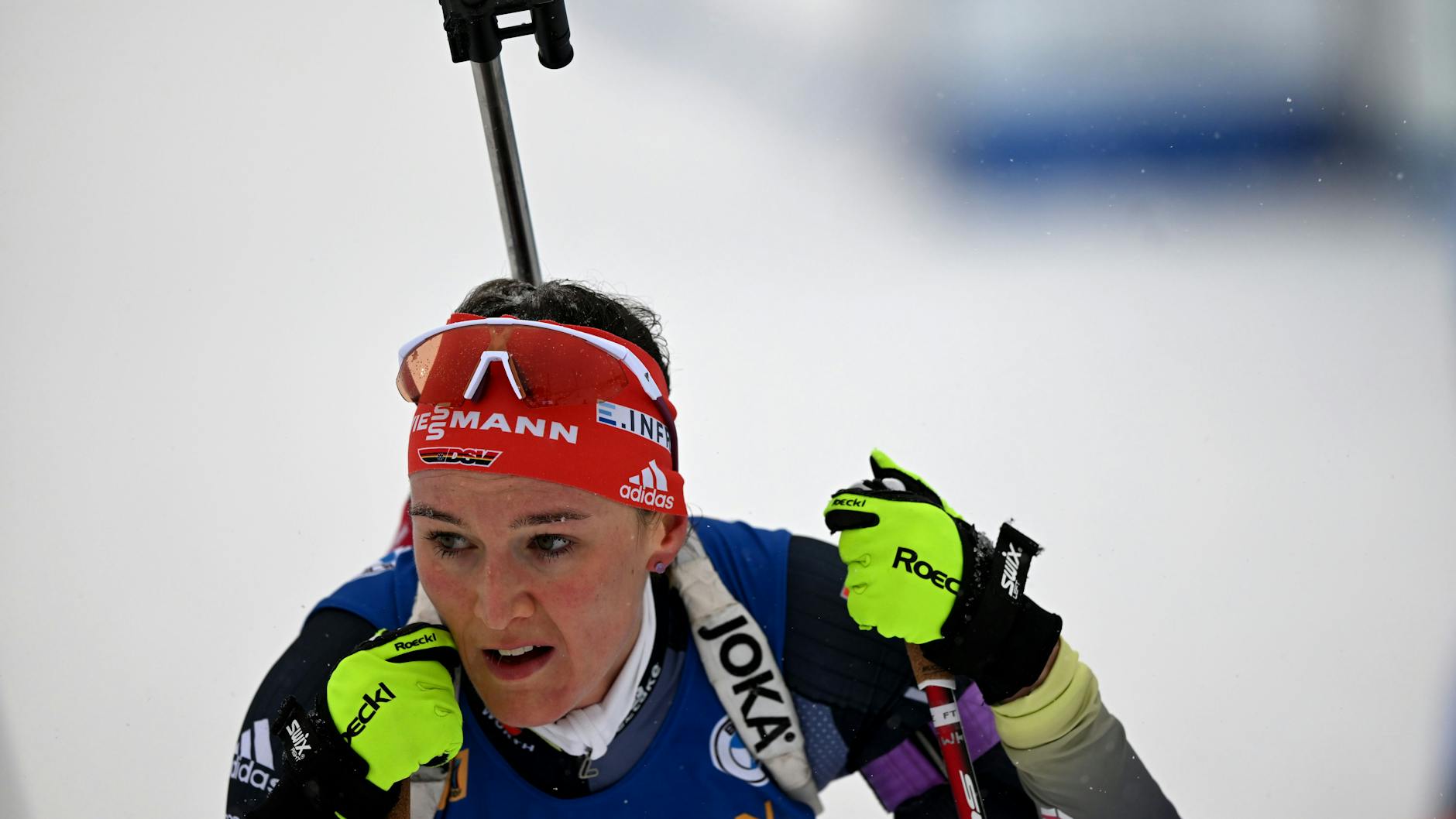 Biathletin Denise Herrmann kann sich ihre aktuelle Krise nicht erklären.
