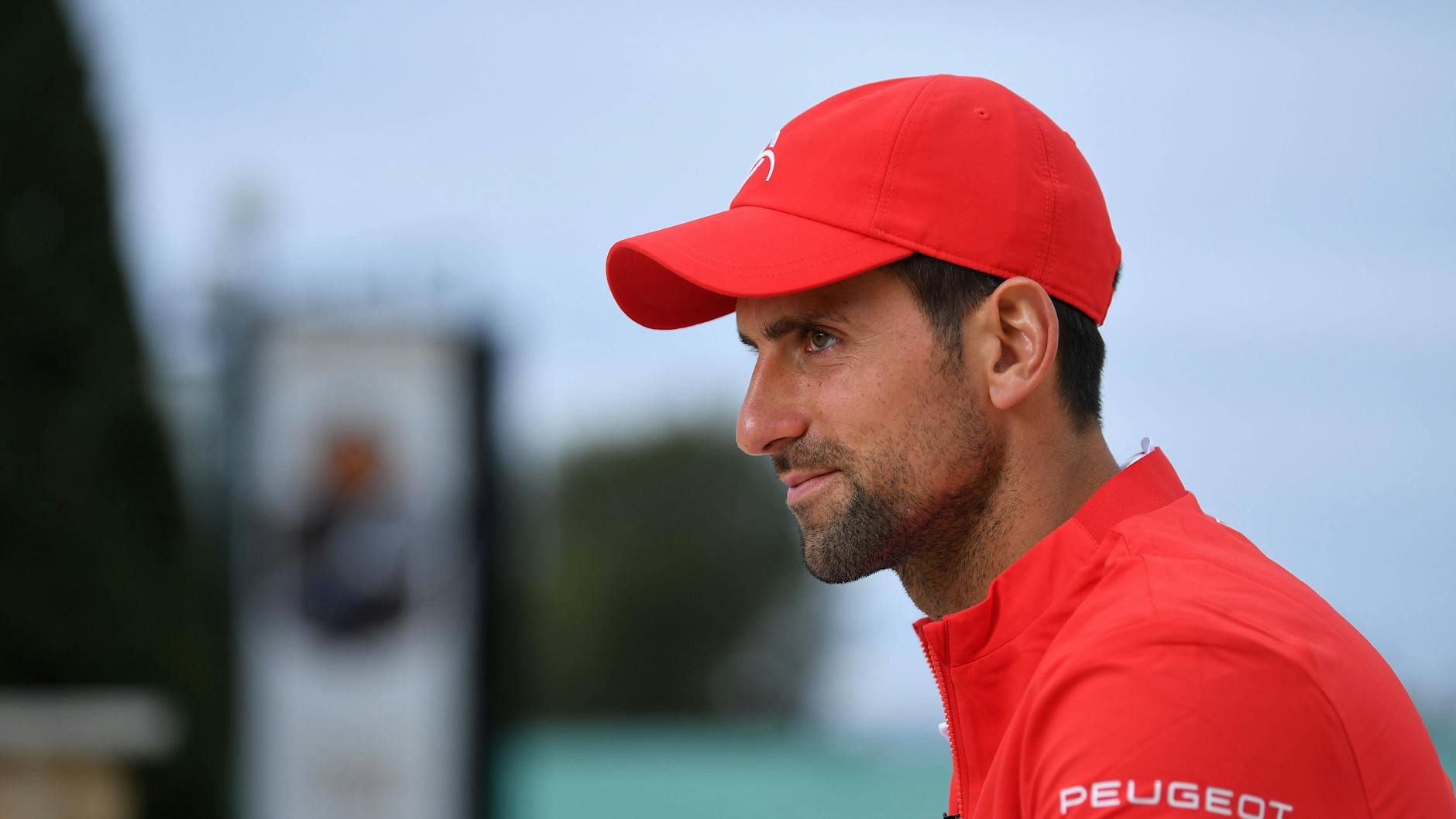 Der Tennisspieler Novak Djokovic