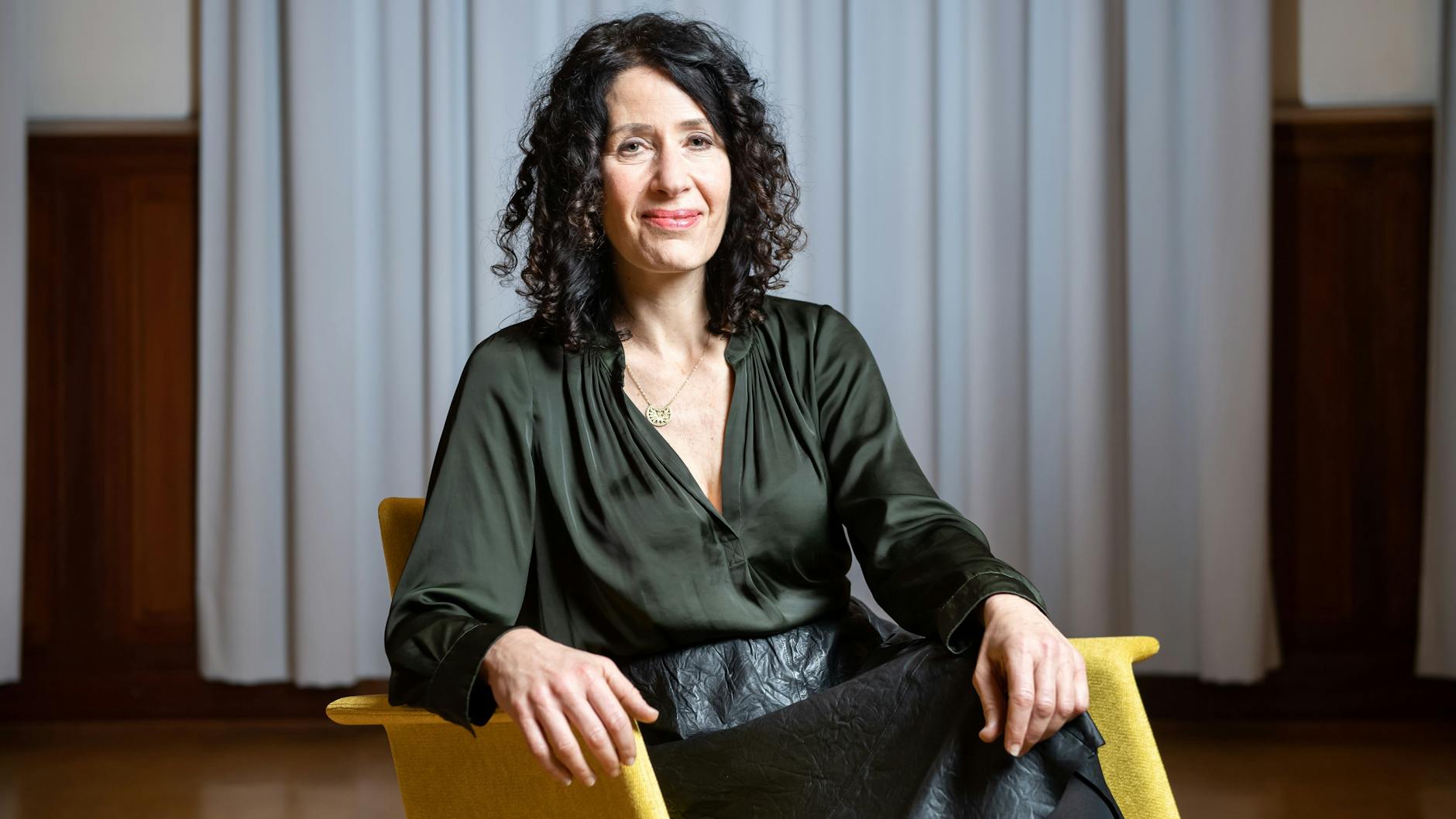 „Mein Amt ist genau das Richtige für mich“, sagt Bettina Jarasch. Seit dem 21. Dezember 2021 ist die Grünen-Politikerin Berliner Senatorin für Umwelt, Mobilität, Verbraucher- und Klimaschutz.