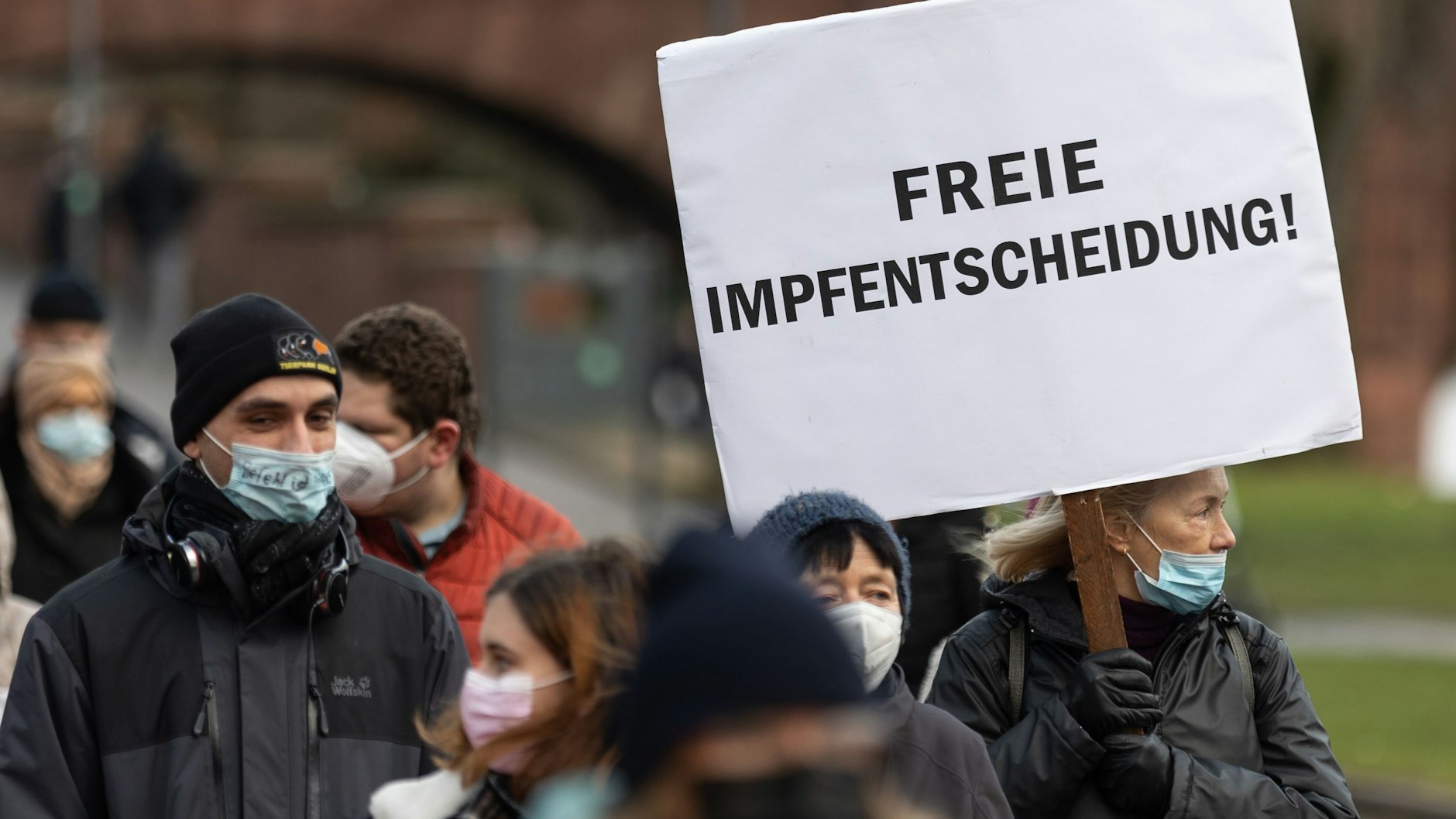 Demo gegen Impfpflicht am Montag in Frankfurt.&nbsp;