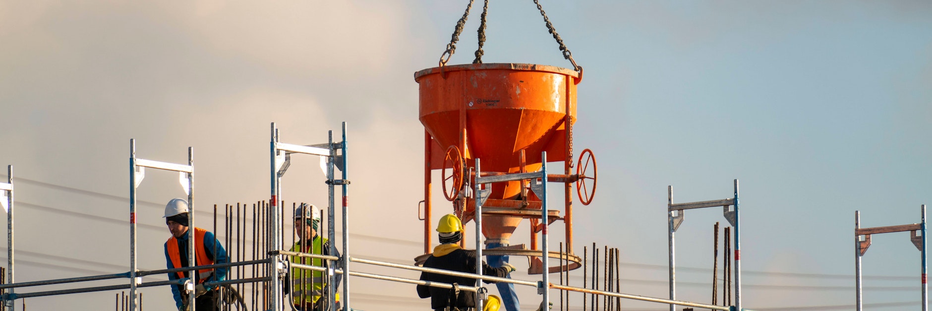 Selbst Betonarbeiten wurden binnen eines Jahres fast&nbsp; 17 Prozent teurer.