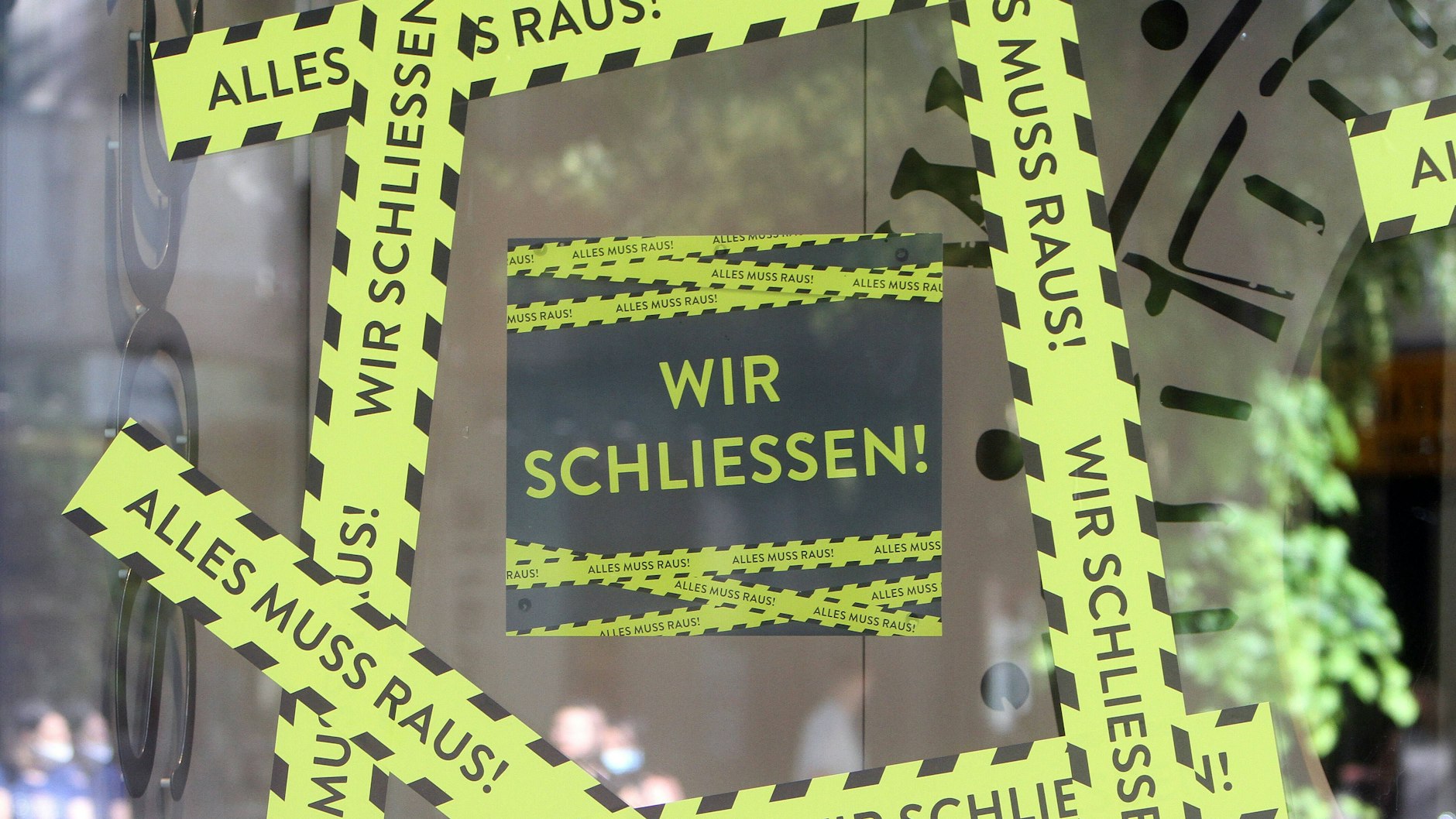 2022 wird wieder vermehrt mit Unternehmenspleiten gerechnet. Auch dieses Geschäft musste schließen.