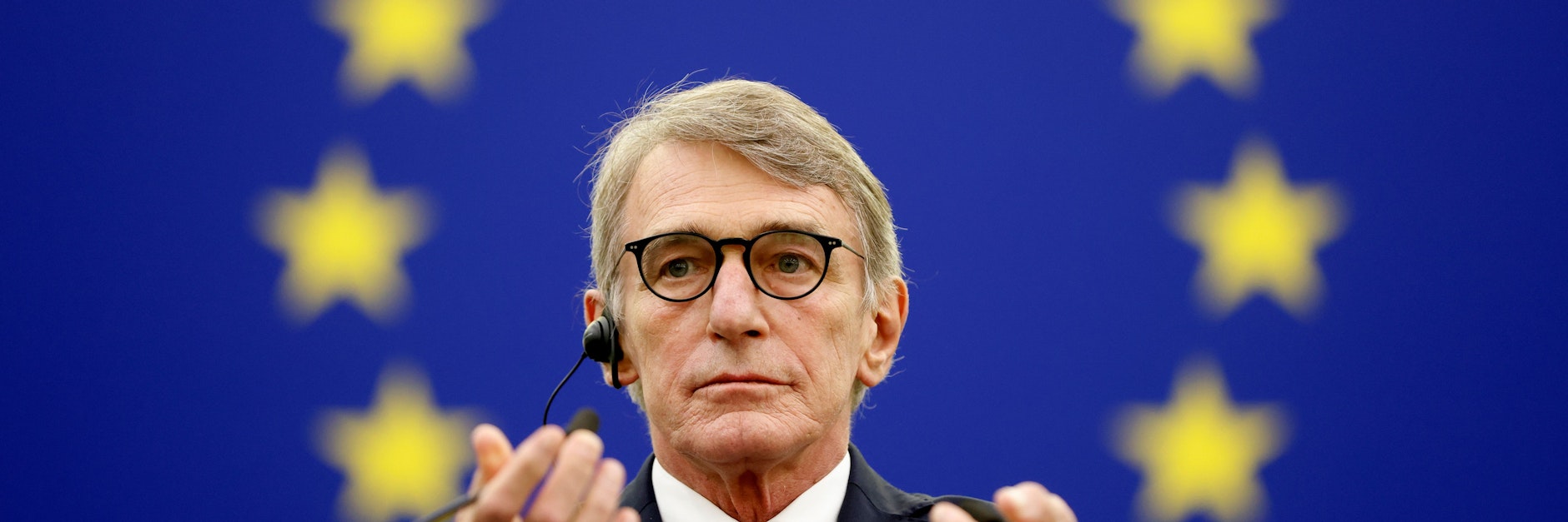 David Sassoli hatte im November noch die Sitzung des EU-Parlaments in Straßburg geleitet.&nbsp;