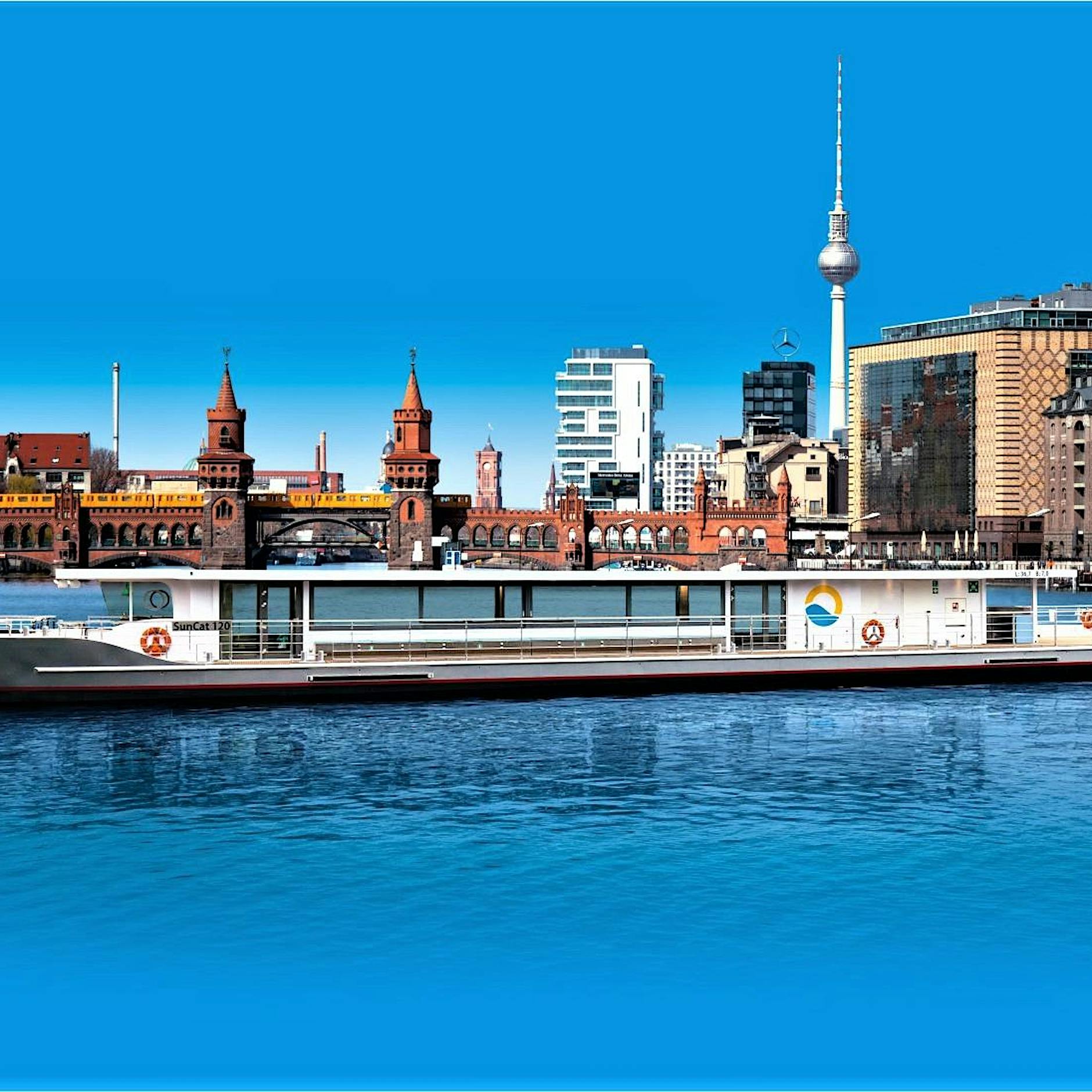 Bootsverleih Berlin | Boot mieten Solarkatamaran Solarschiff