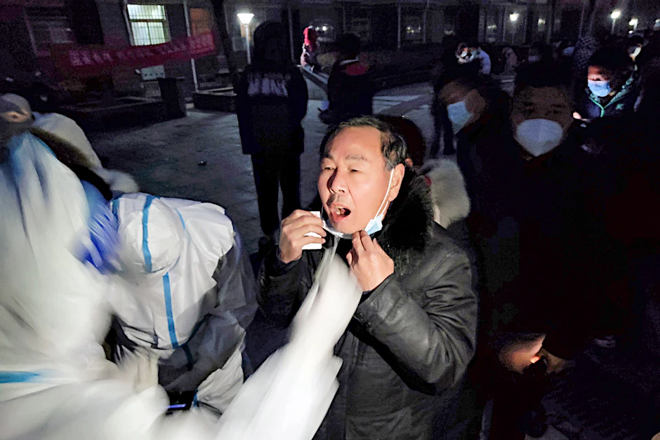 In&nbsp;Anyang haben Massentests begonnen. Die Metropole ist im Lockdown.
