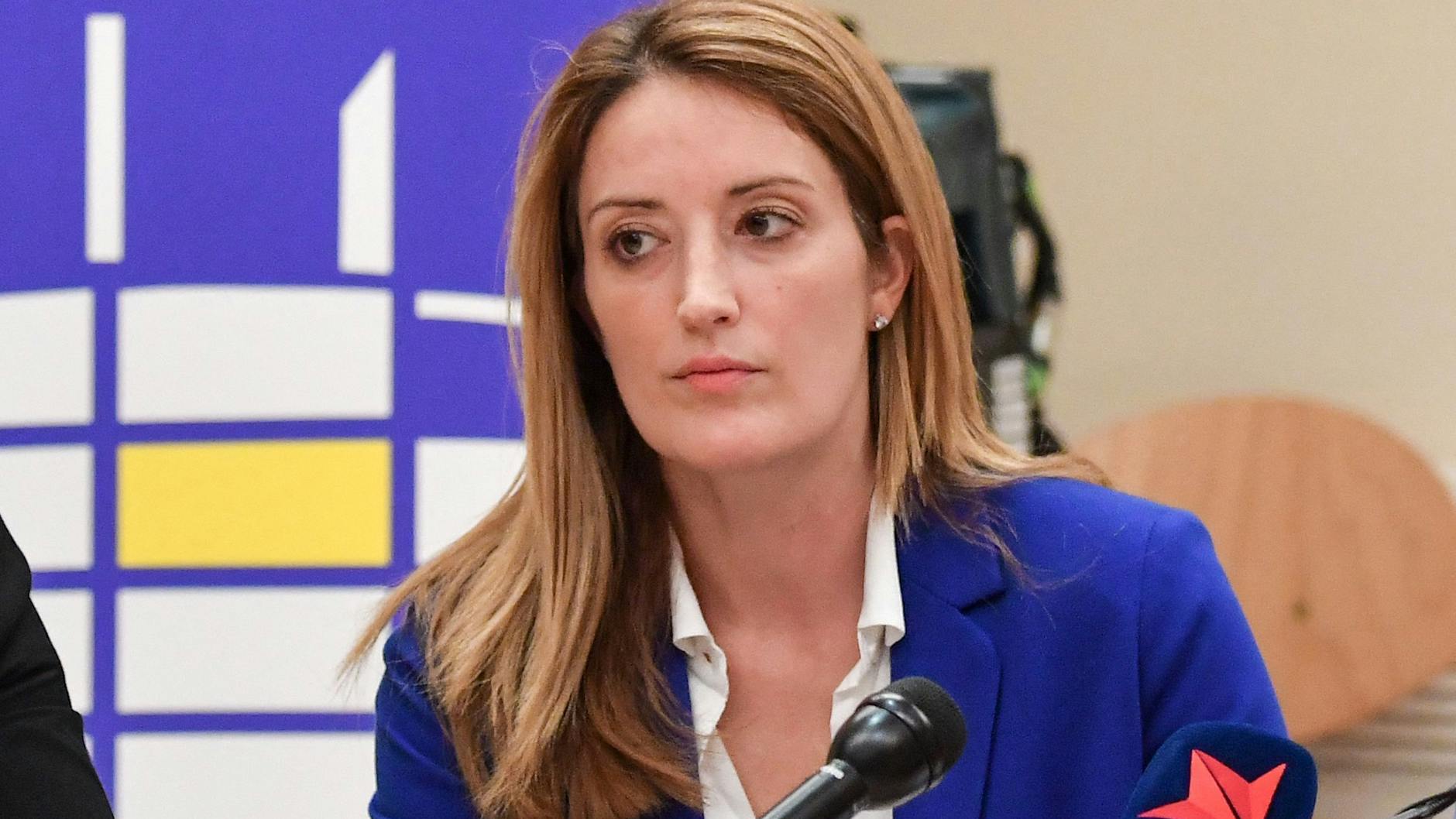Roberta Metsola übernimmt nach dem Tod von David Sassoli das EU-Parlamentspräsidentenamt geschäftsführend.