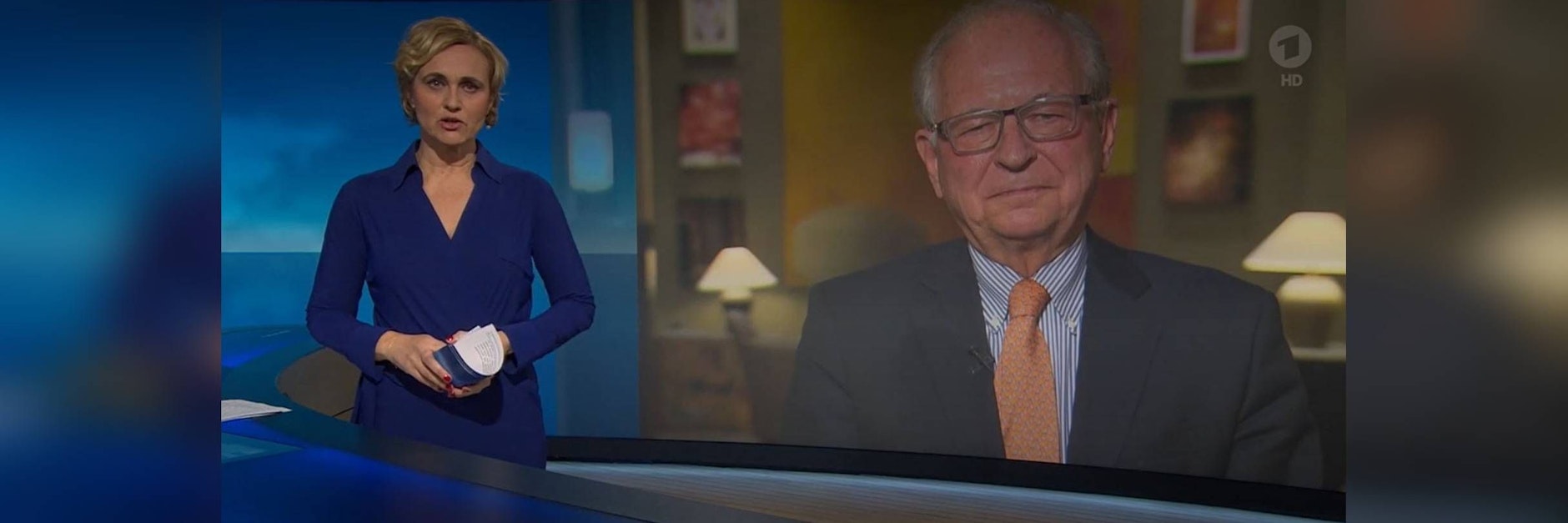 Sicherheitsexperte Wolfang Ischinger konnte sich offenbar einfach nicht merken, wen er da vor sich hat.