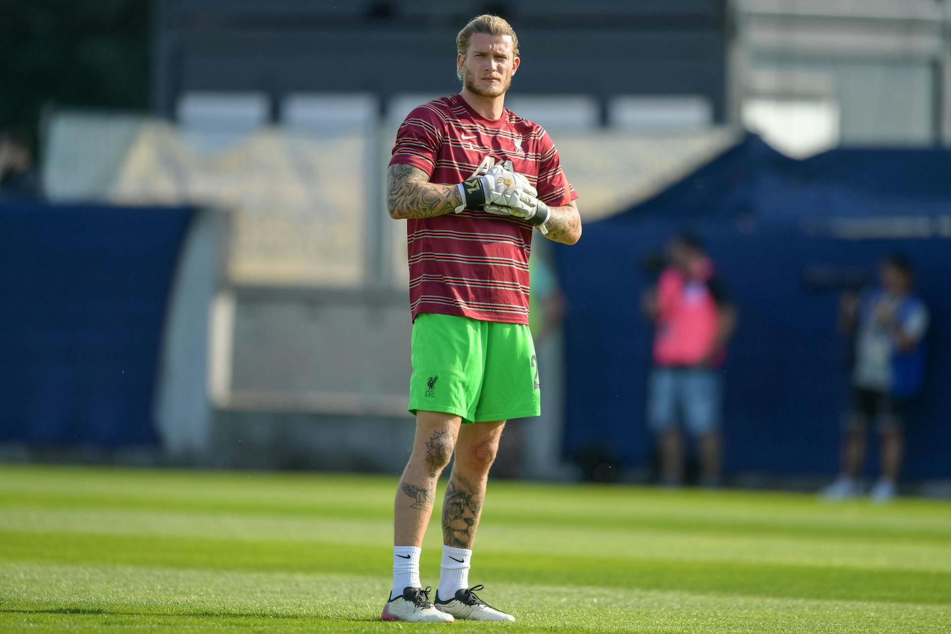 Der ehemalige Union-Keeper Loris Karius spielt bei Liverpool aktuell keine Rolle.