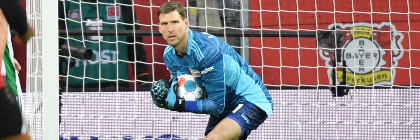 Will wie in Leverkusen ein sicherer Rückhalt für das Team sein: Unions Keeper Andreas Luthe.