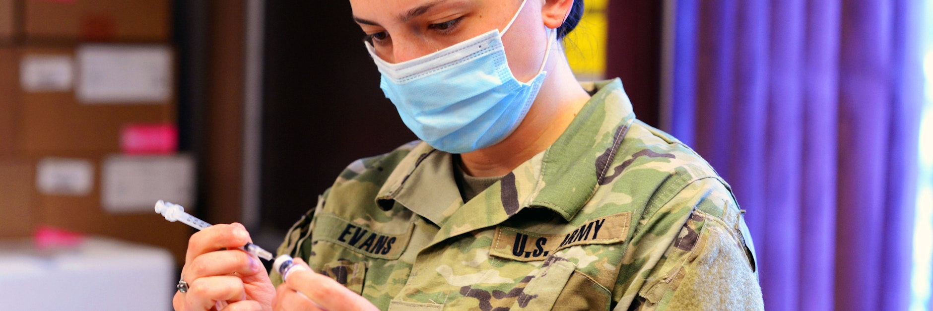 US-Militärs arbeiten an der&nbsp;Covid-19-Impfung mit Ferritin-Nanopartikeln.