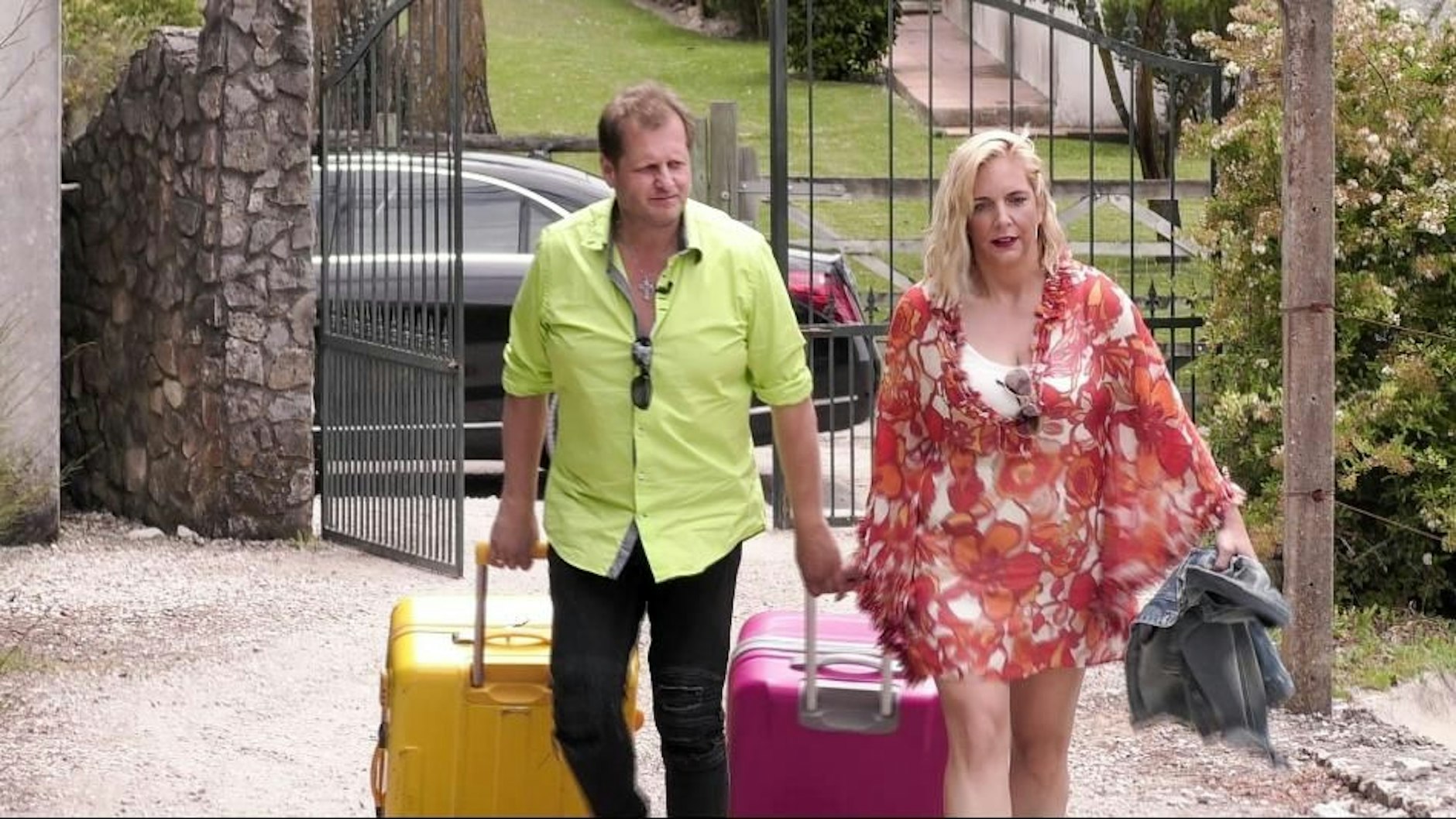 Zusammen zogen Jens und Danni Büchner ins Sommerhaus der Stars.