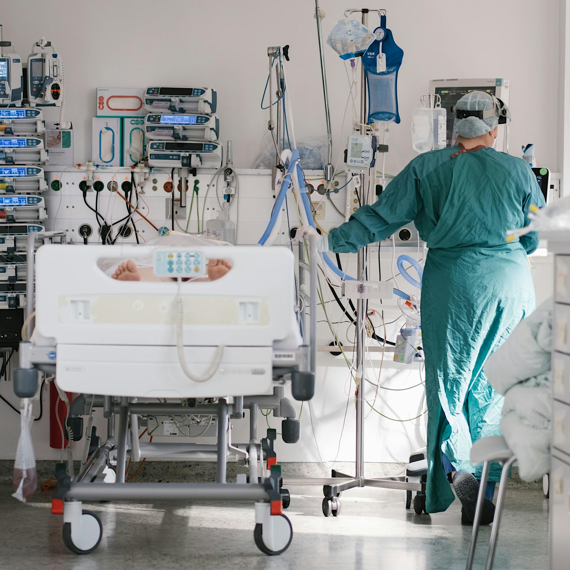 Intensivstationen: Zwei Drittel aller Corona-Patienten ungeimpft