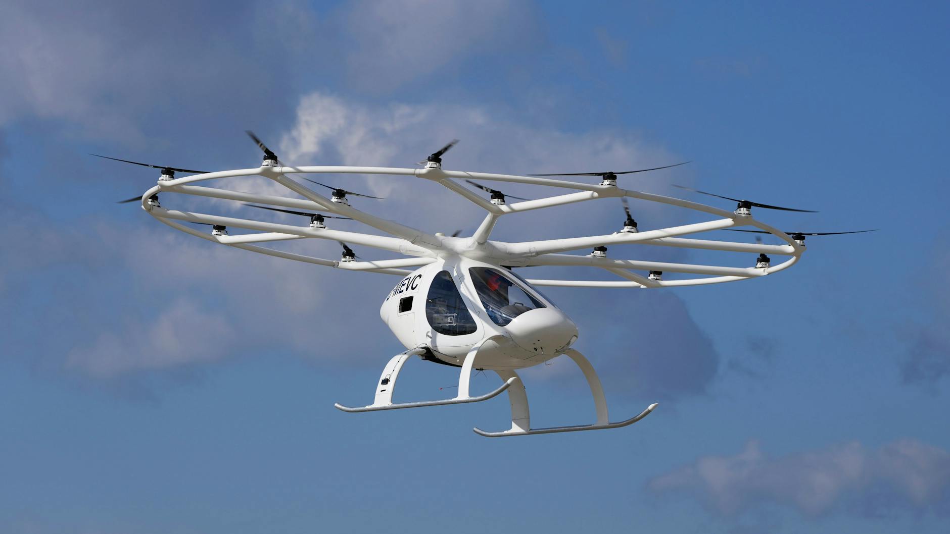 Das 2X-Lufttaxi von Volocopter.