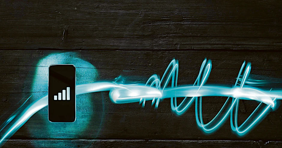 Der neueste Mobilfunkstandard 5G verspricht eine bis zu zehnmal schnellere Datenübertragung als LTE.