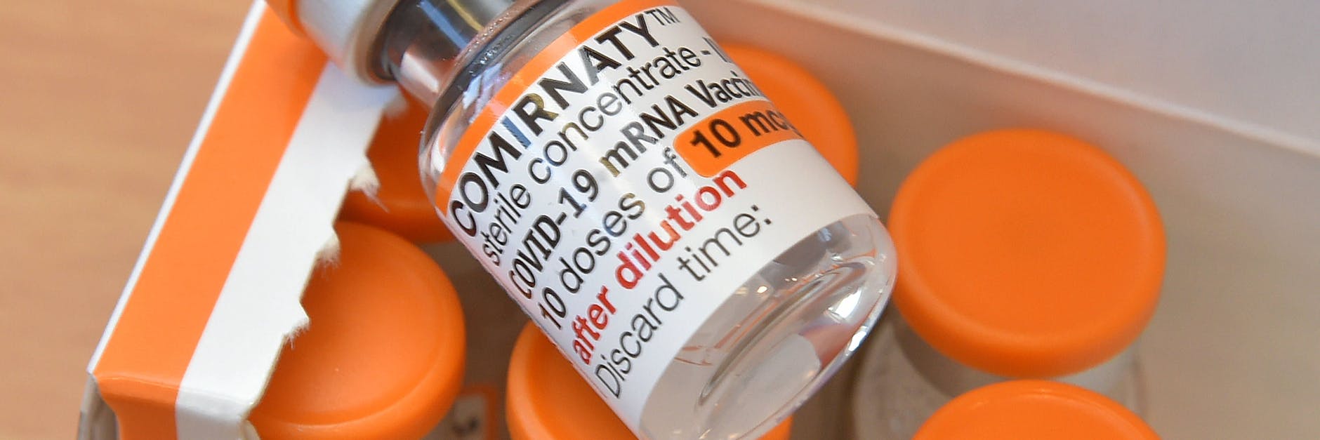 mRNA-Impfstoff Comirnaty.