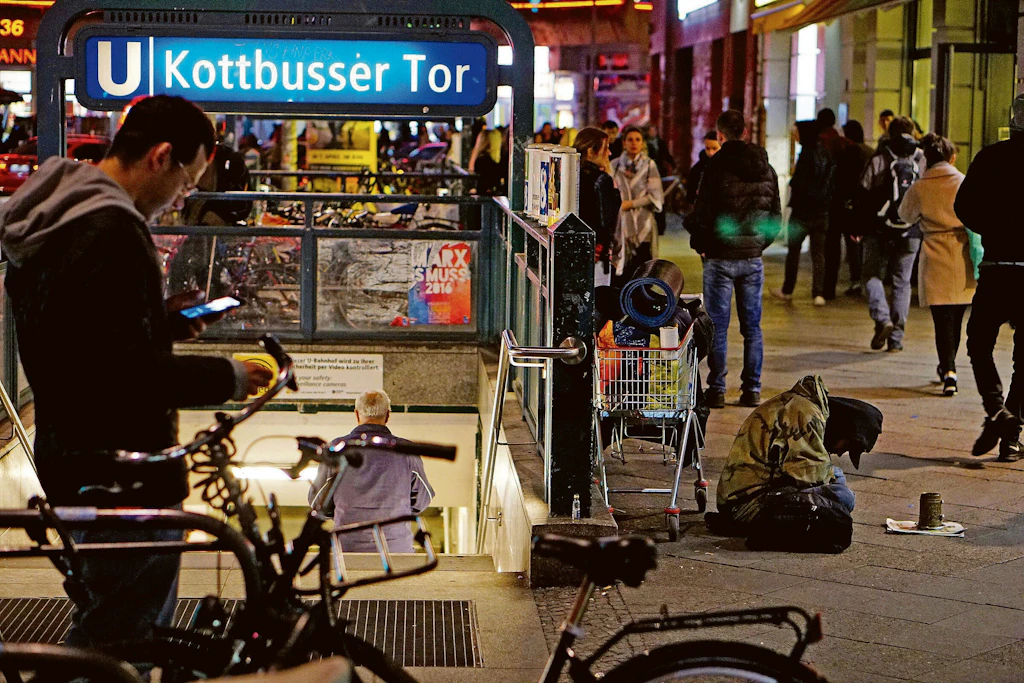 Berliner Polizei registriert am „Kotti“ mehr als 2300 Straftaten