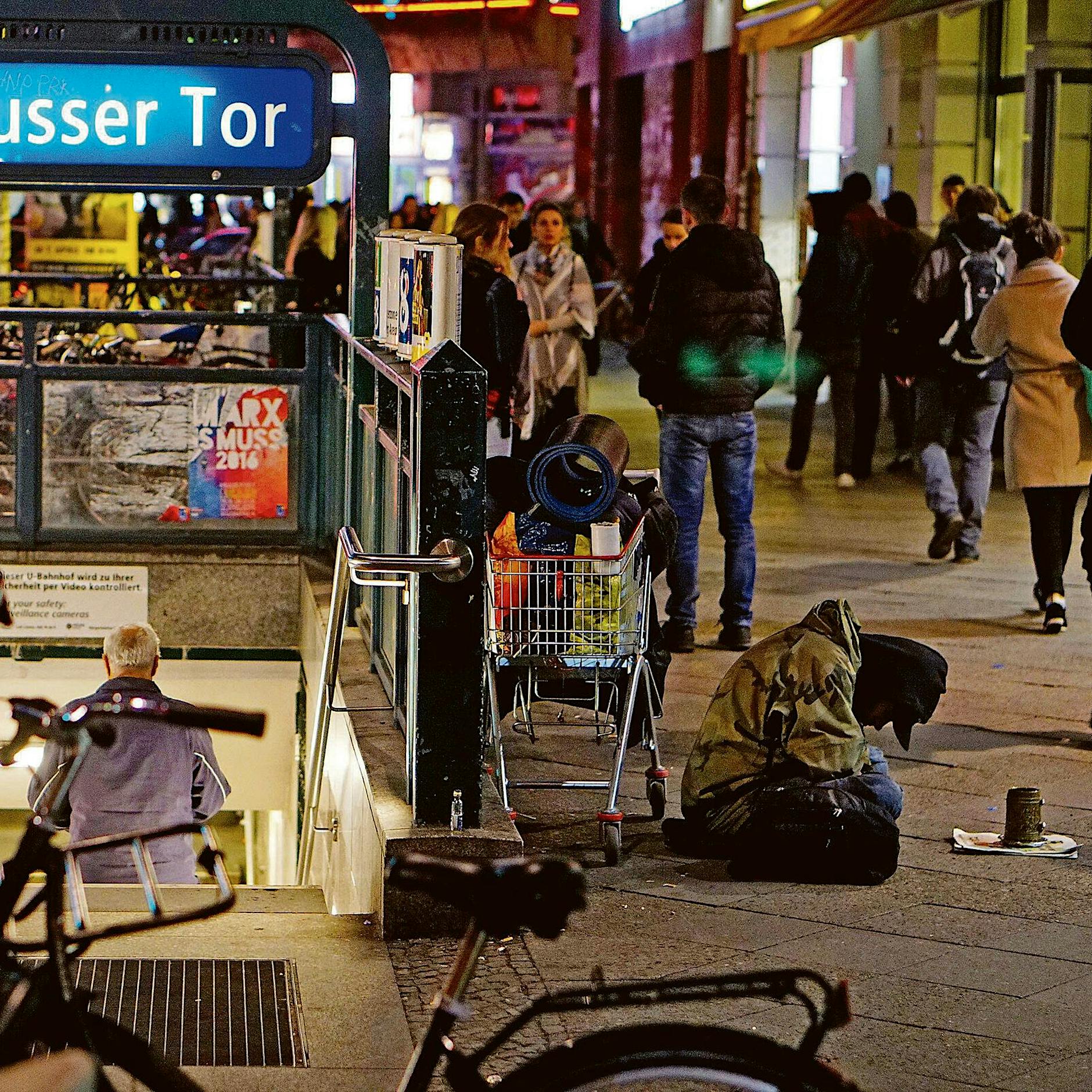 Berliner Polizei registriert am „Kotti“ mehr als 2300 Straftaten