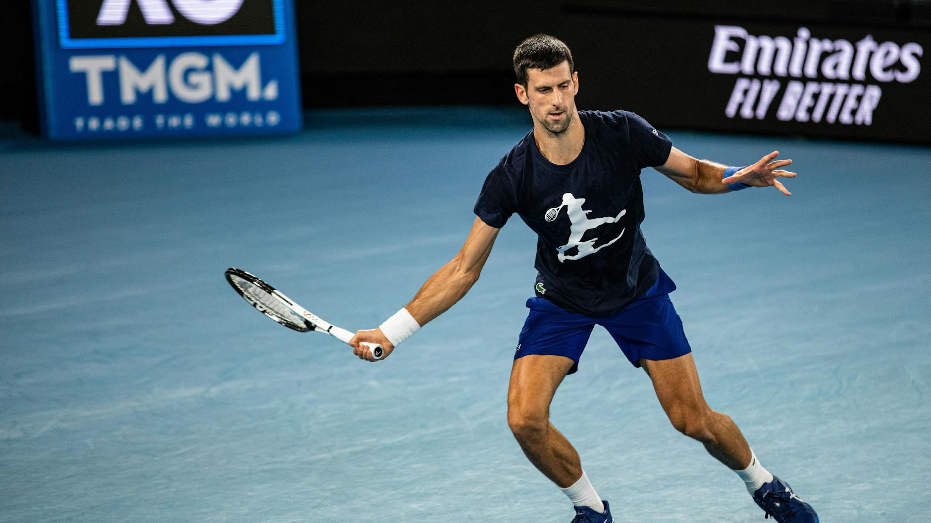 Die Nummer eins der Weltrangliste: Novak Djokovic