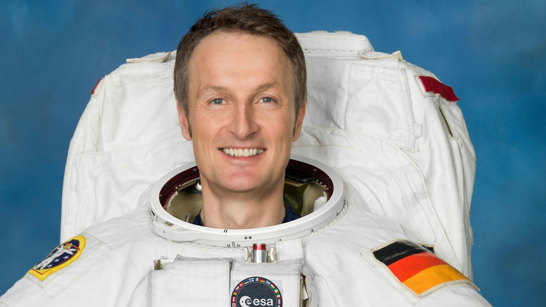 Matthias Maurer ist für sechs Monate als Astronaut auf der Raumstation ISS (Archivbild). In einer Liveschalte sprach er am Freitag mit Schulkindern.