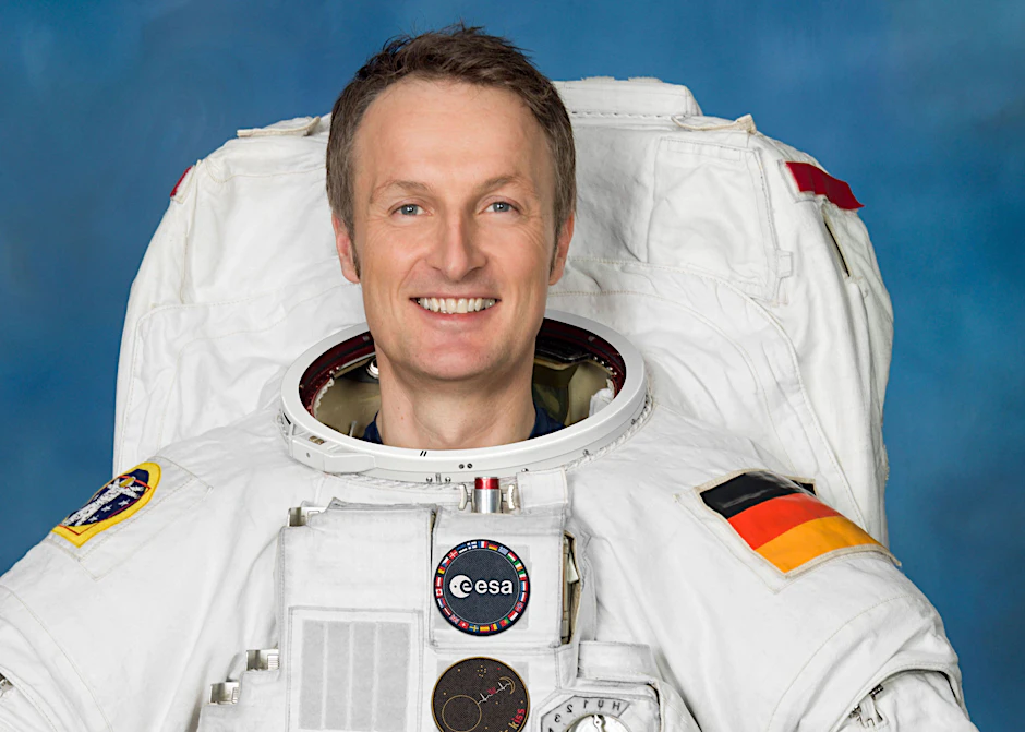 Matthias Maurer ist für sechs Monate als Astronaut auf der Raumstation ISS (Archivbild). In einer Liveschalte sprach er am Freitag mit Schulkindern.