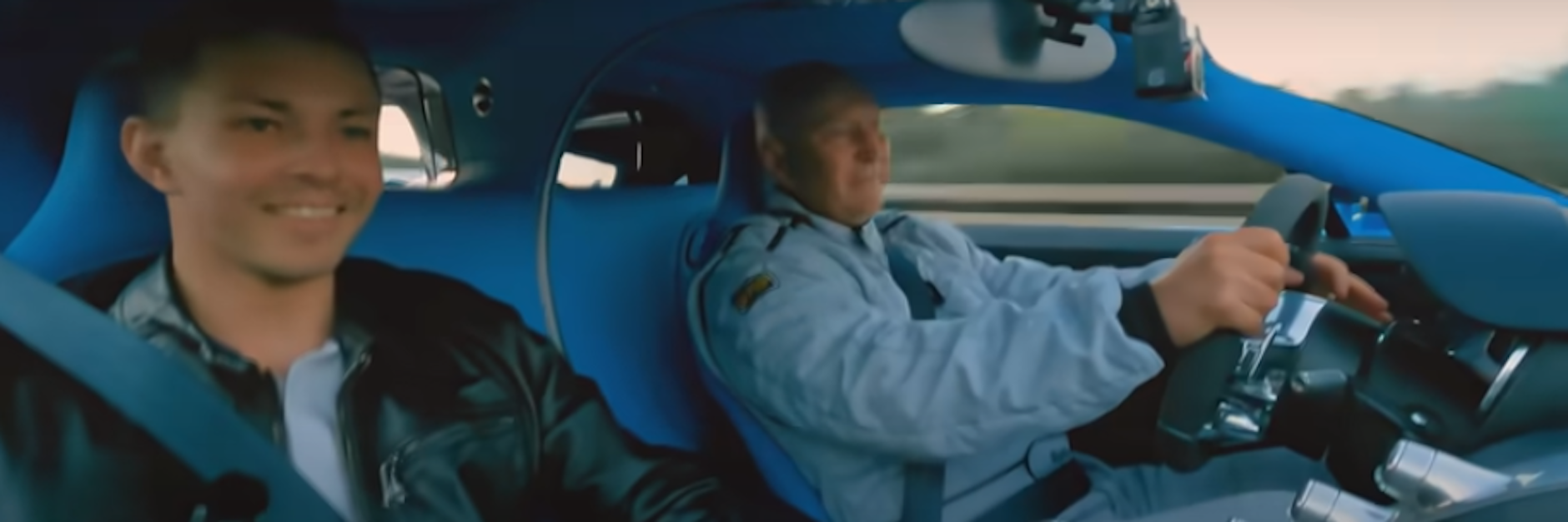 Im Bugatti Chiron Sport stellte der Tscheche Radim Passer einen Geschwindigkeitsweltrekord auf.