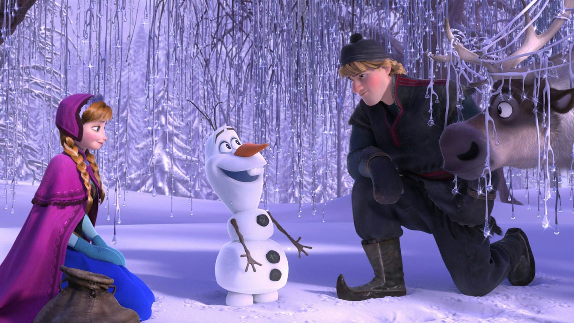 Ein moderner, aber nicht weniger beliebter Vertreter des Schneemannkultes ist Olaf, einer der Hauptcharaktere im vielfach preisgekrönten Disney-Film „Die Eiskönigin“ von 2013