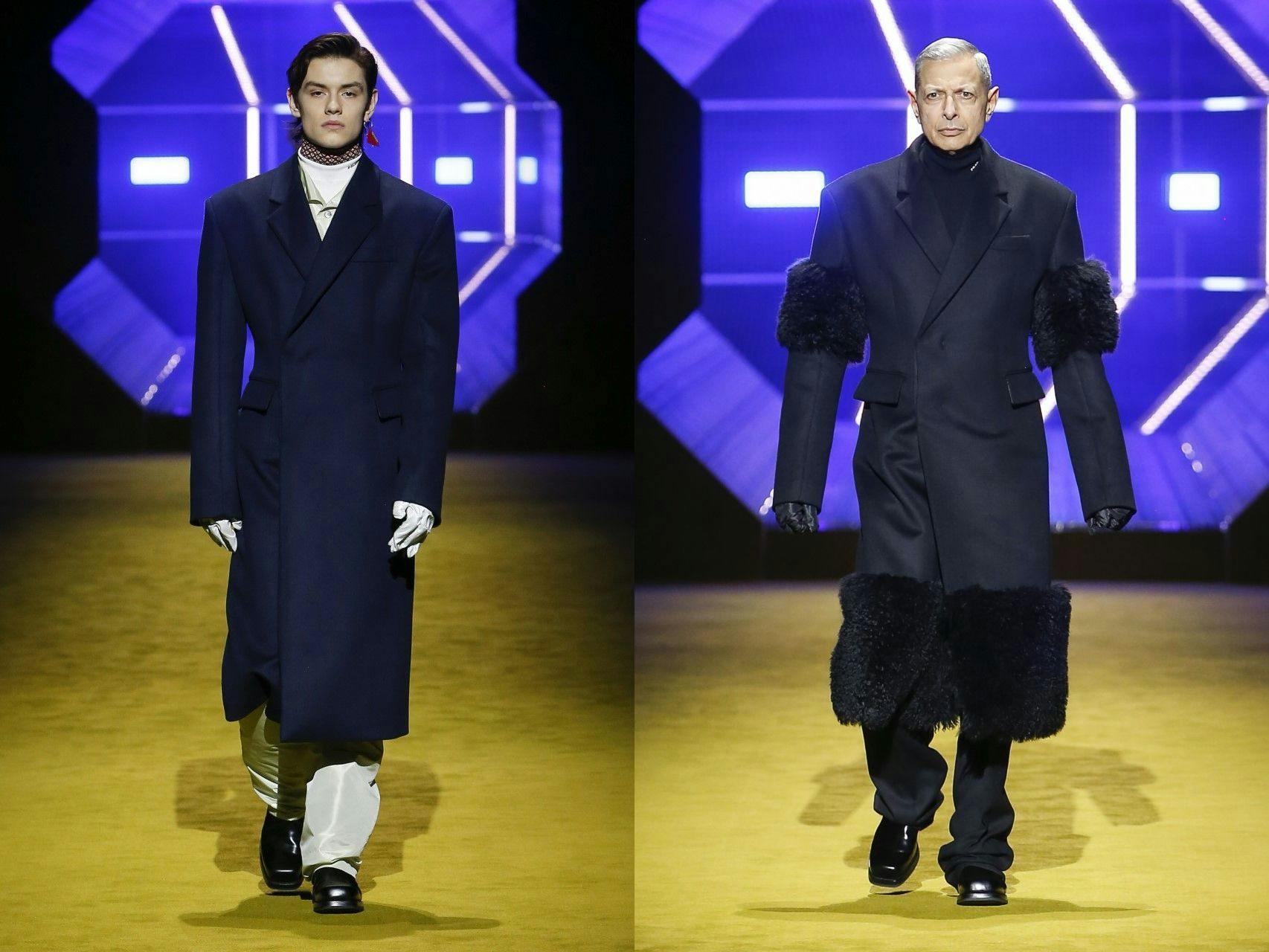 Heiteres Beruferaten bei Prada: In welcher Branche sind Louis Patridge und Jeff Goldblum tätig?