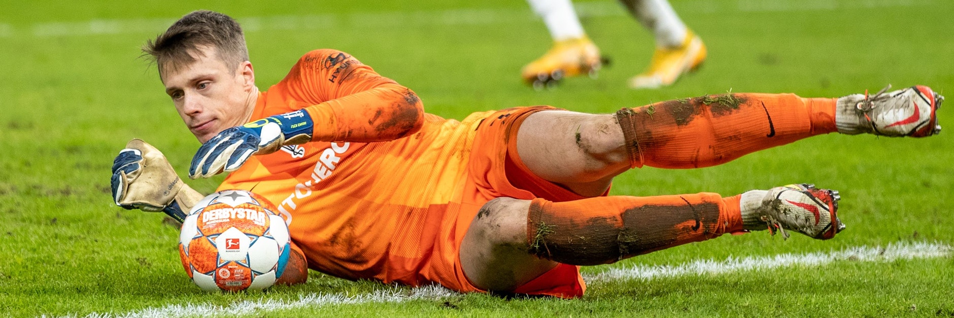 Alexander Schwolow rettete Hertha BSC in Wolfsburg einen Punkt. Nun will der Torhüter den 1. FC Union im Derby ärgern. 