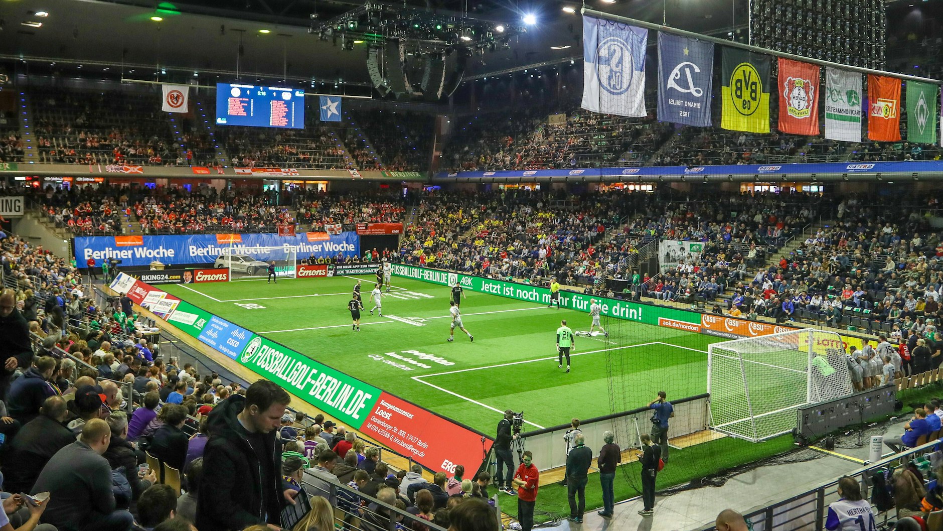 Das Berliner Traditionsmasters in der Max-Schmeling-Halle fand zuletzt vor zwei Jahren statt.