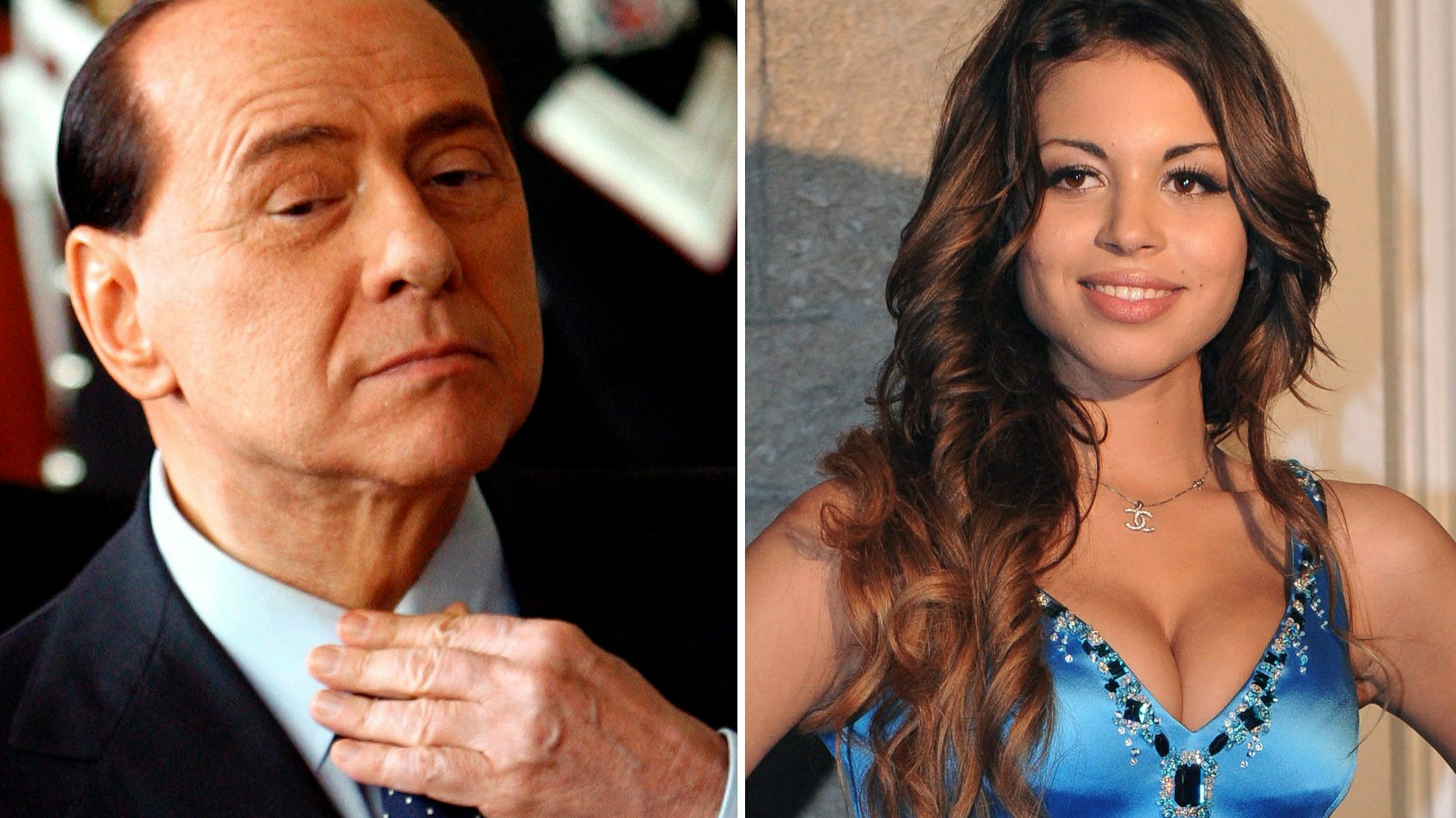 In der Affäre um Karima Ruby El-Marough wurde Berlusconi 2013 wegen Amtsmissbrauchs und Sex mit minderjährigen Prostituierten zu 7 Jahren Haft verurteilt, in den nächsten Instanzen freigesprochen.