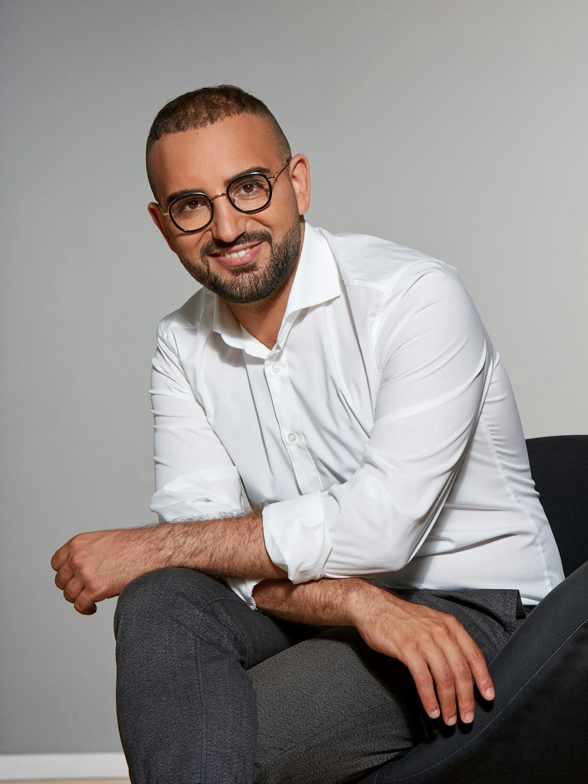 Kassem Taher Saleh, erster Start-Stipendiat im Bundestag.