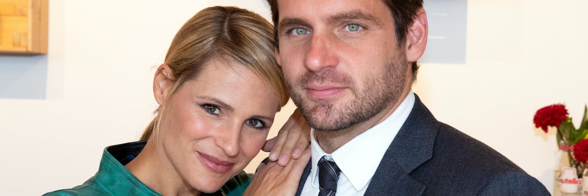 Ein Bild aus besseren Tagen – Moderatorin Michelle Hunziker und ihr Ehemann Tomaso Trussardi. Jetzt trennt sich das Paar. (Archivbild)