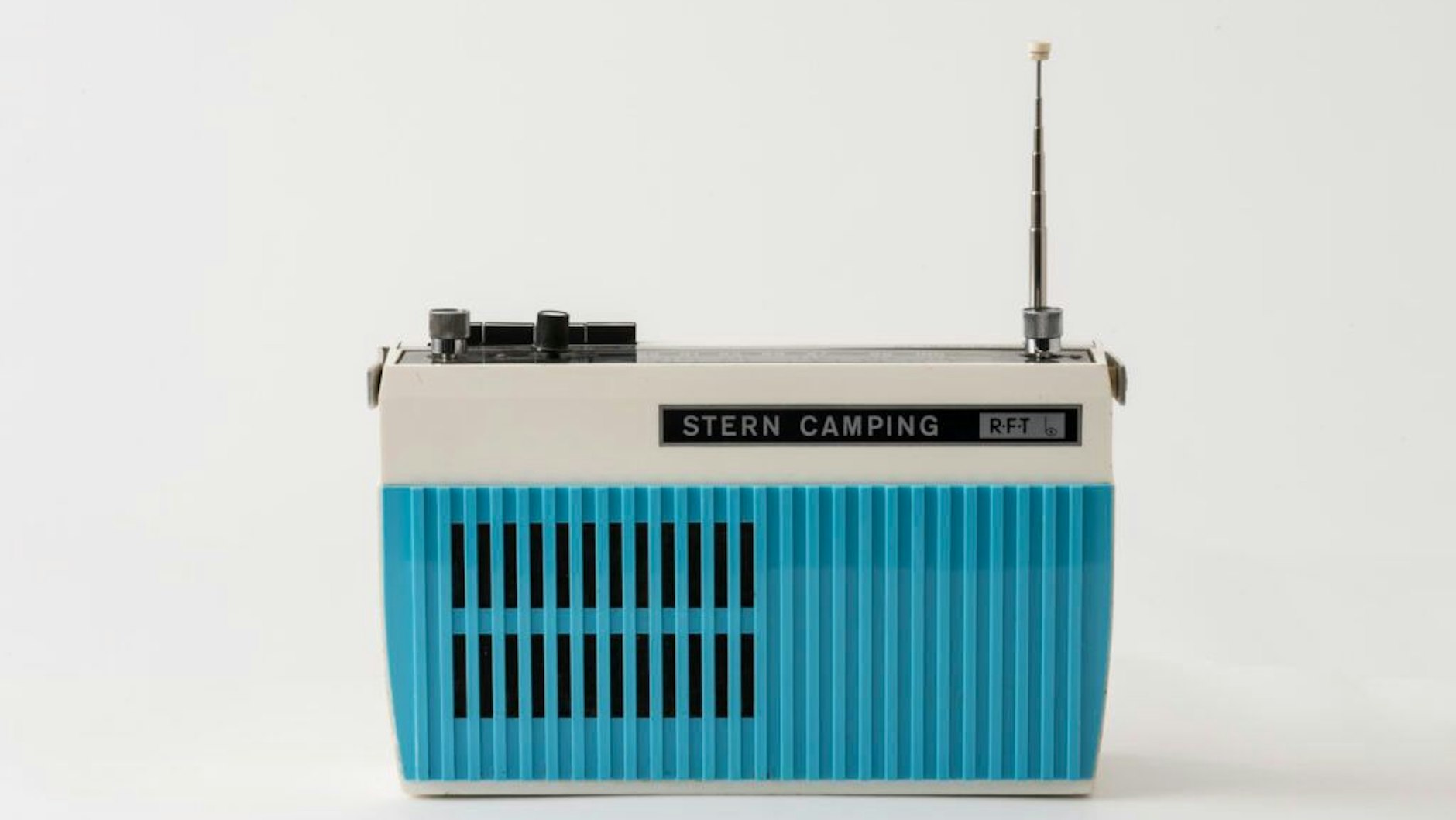 So stylisch konnte die DDR sein: ein Stern Camping Radio