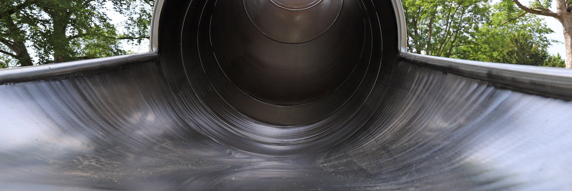 Rutsche auf&nbsp; einem Spielplatz