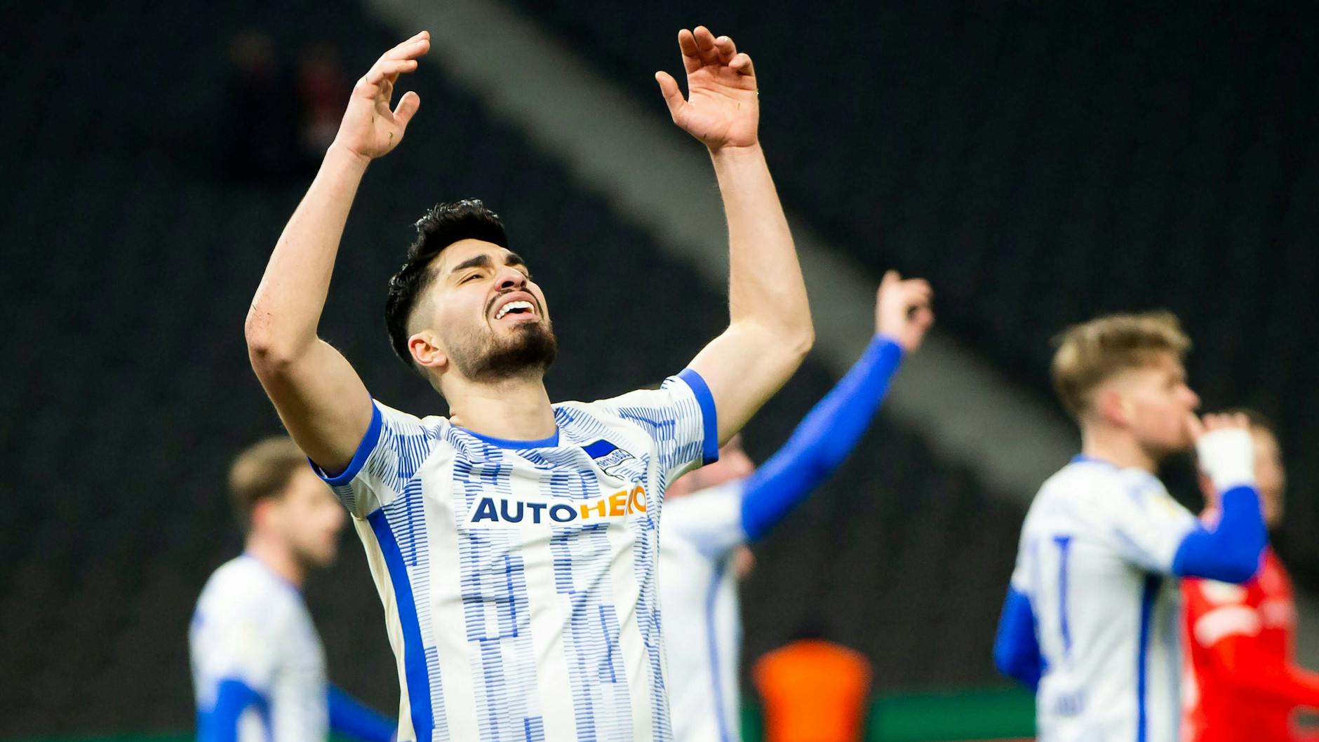 Herthas Suat Serdar verzweifelte im Derby gegen den 1. FC Union. 