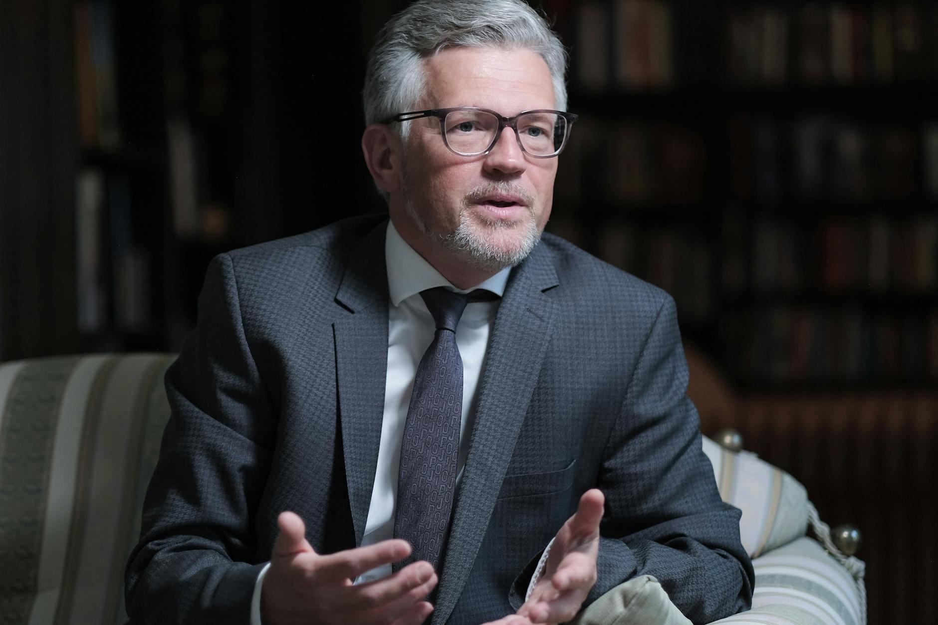 Andrij Melnyk, Botschafter der Ukraine in Deutschland.