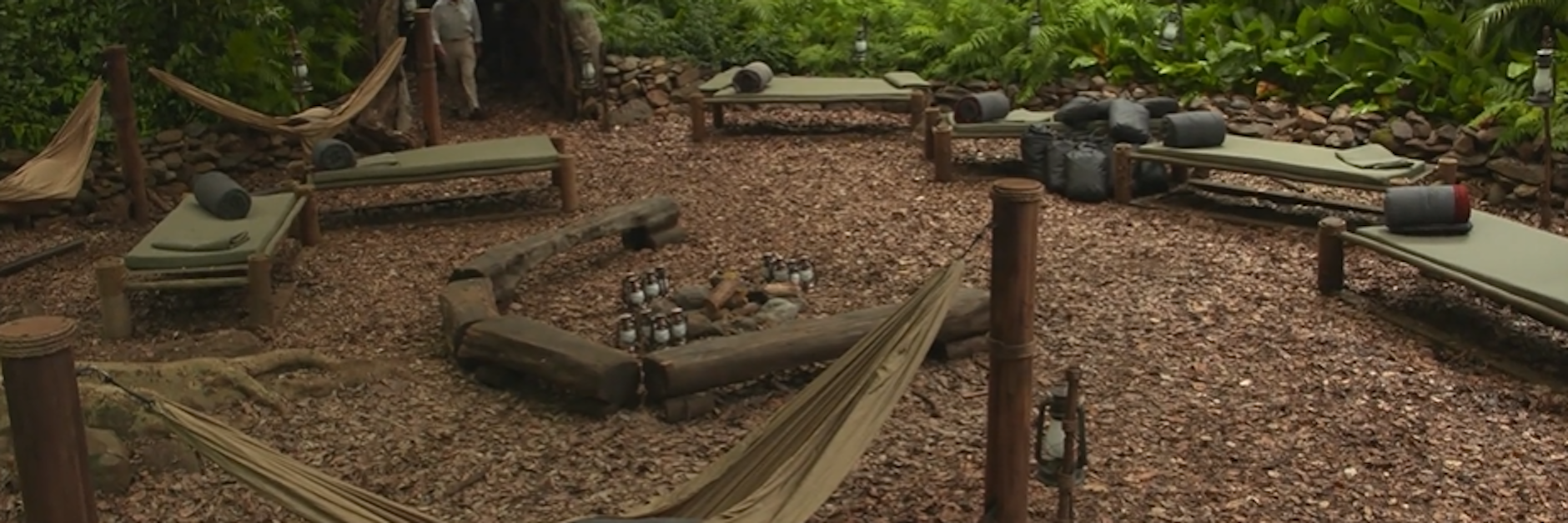 So sieht es aus, das brandneue Dschungelcamp in Südafrika.