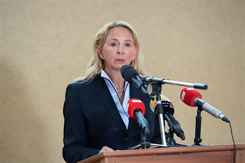 Berlins Polizeipräsidentin Barbara Slowik hat sich zu den Plänen für eine neue Polizeiwache am Kottbusser Tor in Kreuzberg geäußert (Archivbild).